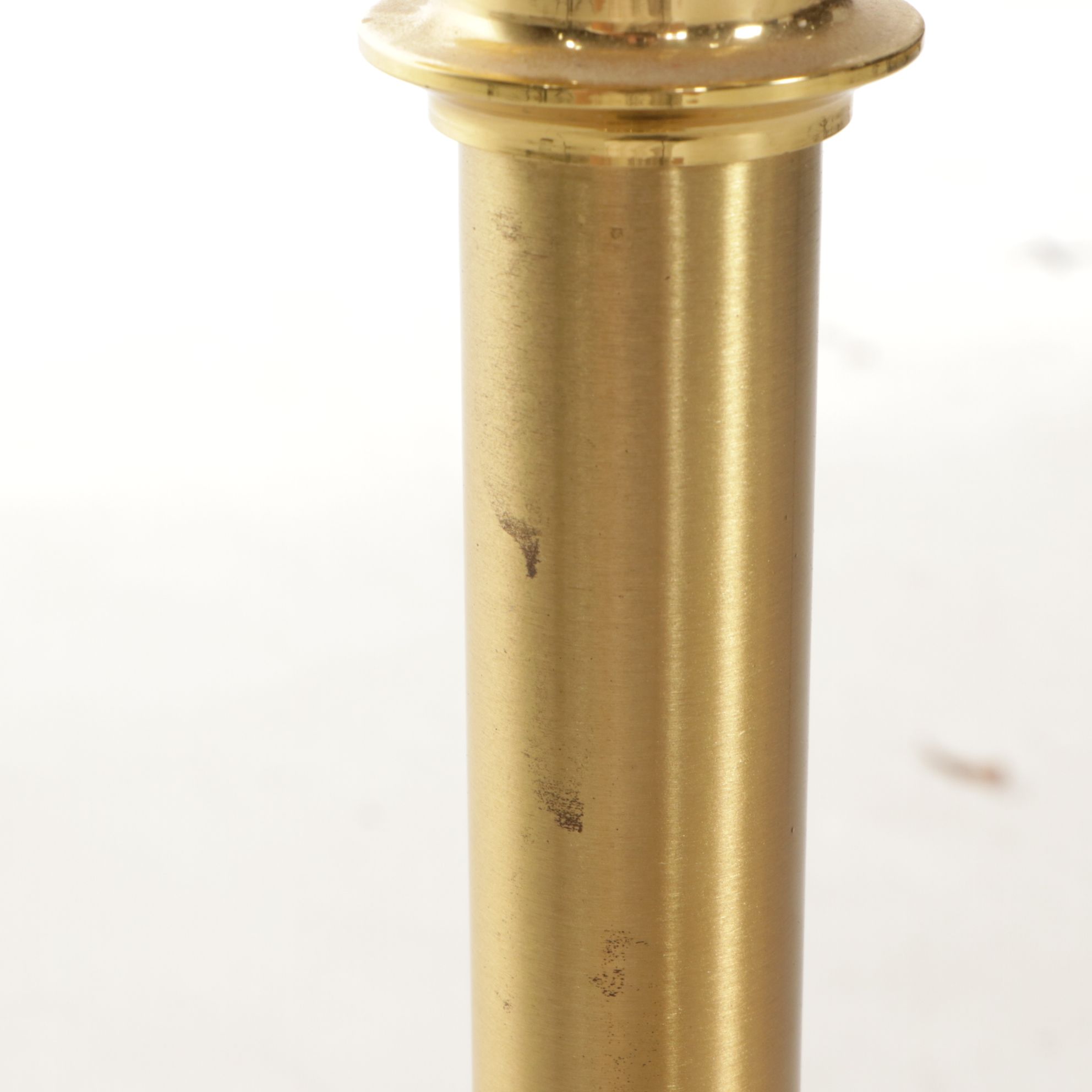 Quoizel Brass Swing-Arm Floor Lamp, 21st Century