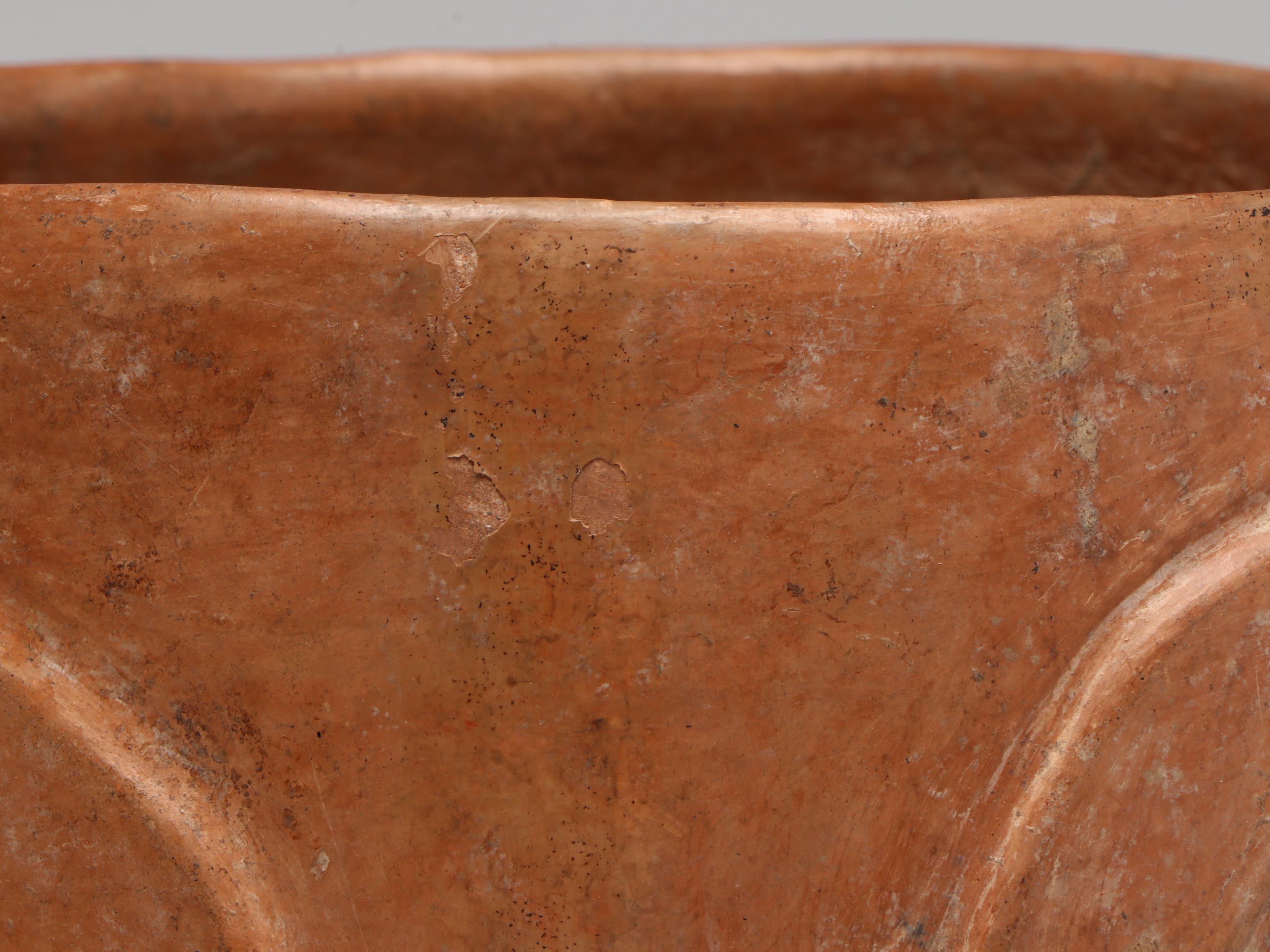 Colima Pottery Drum or Vessel, Circa 100 BCE–250 CE