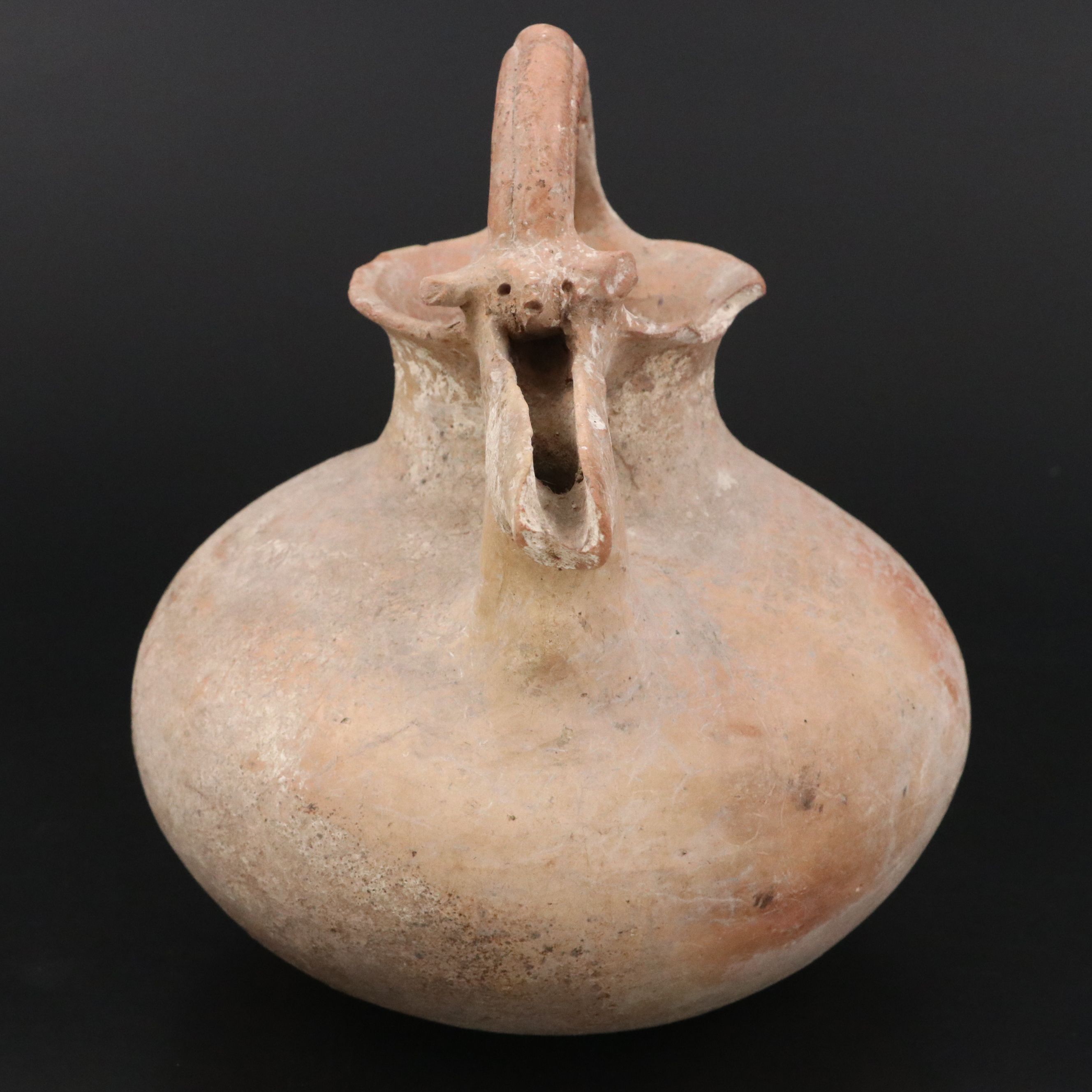 Persian Pottery Crane Spout Vessel, Circa 1st Millennium BCE