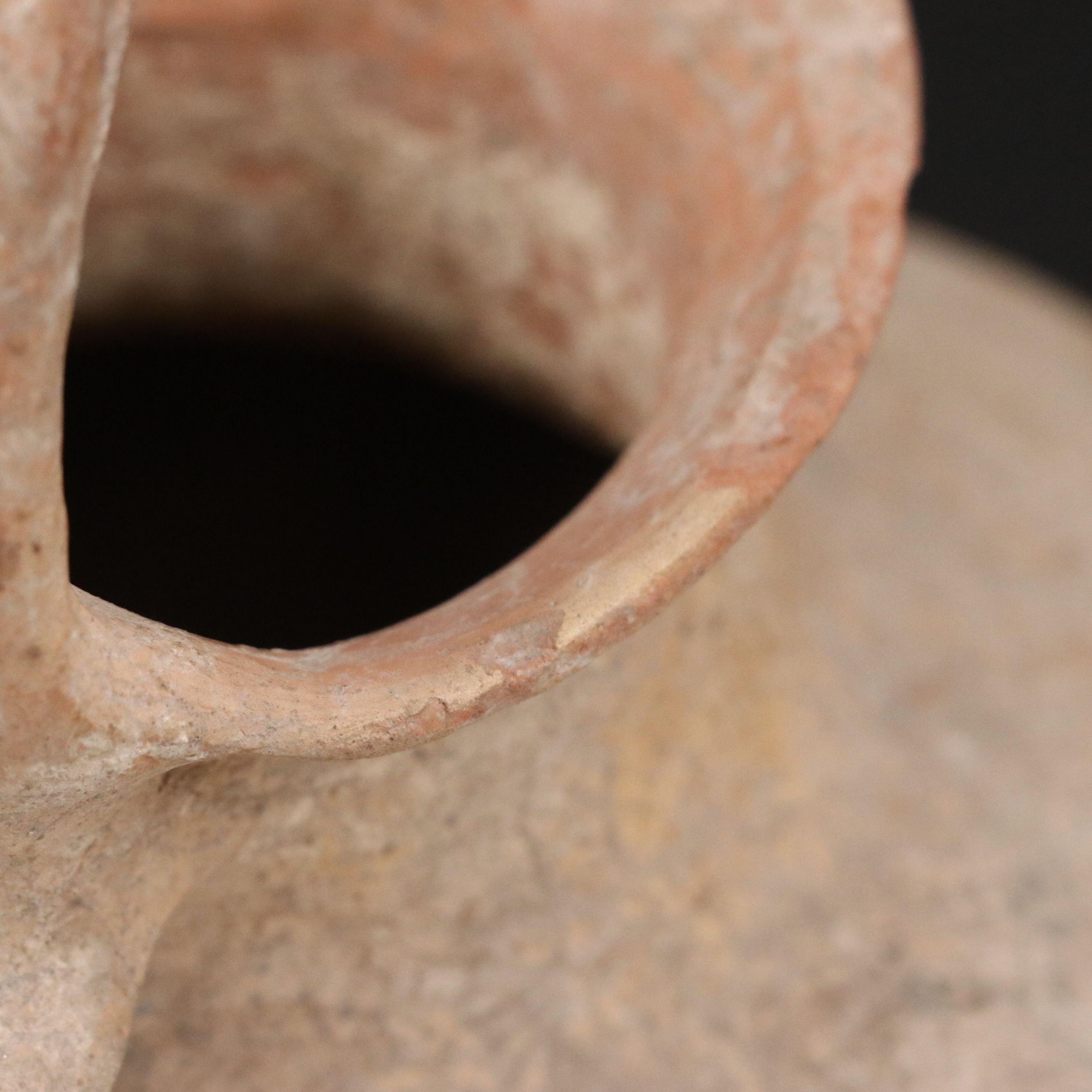 Persian Pottery Crane Spout Vessel, Circa 1st Millennium BCE