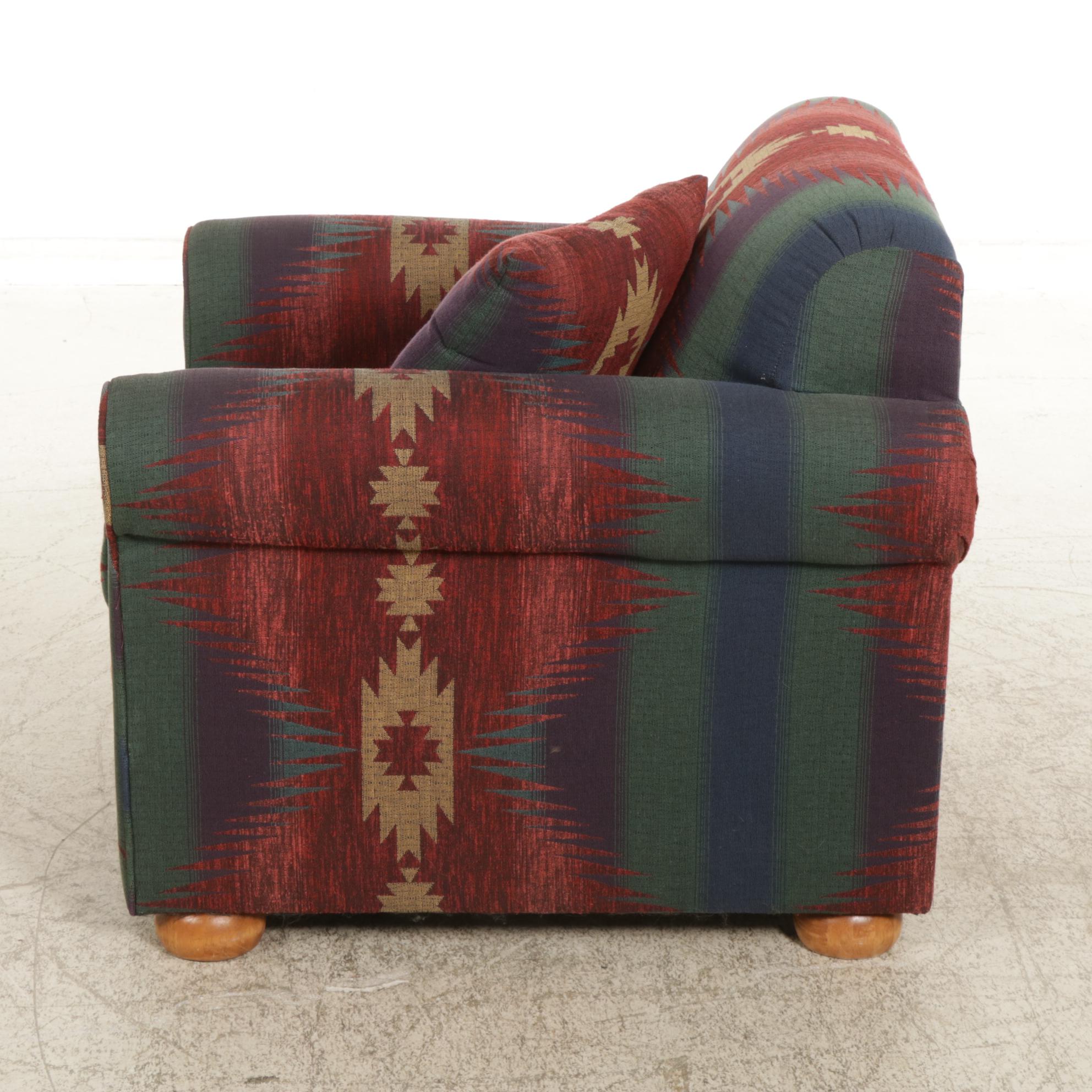 Lazarus "Genuine Peoploungers" Upholstered Lounge Chair, Late 20th Century