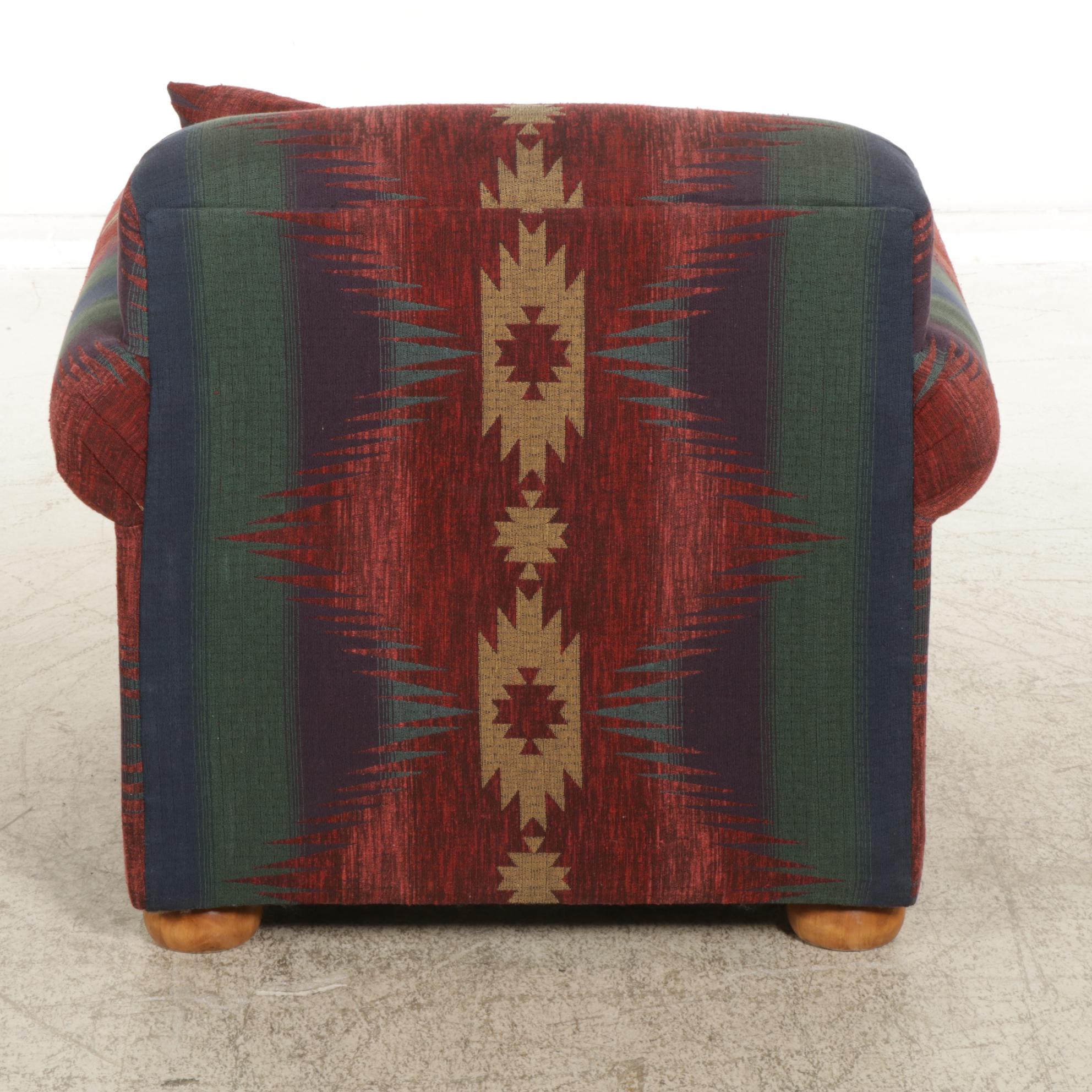 Lazarus "Genuine Peoploungers" Upholstered Lounge Chair, Late 20th Century