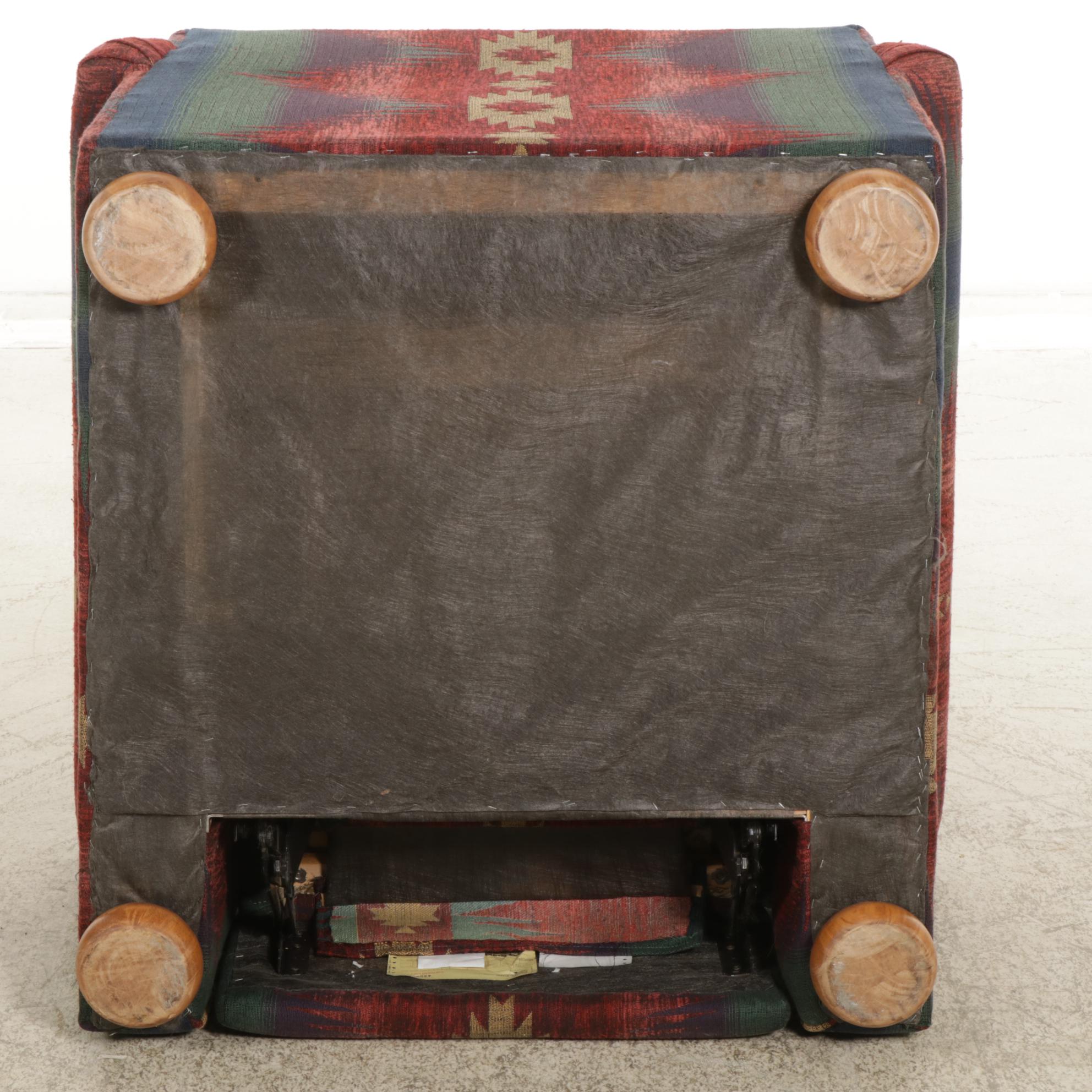 Lazarus "Genuine Peoploungers" Upholstered Lounge Chair, Late 20th Century