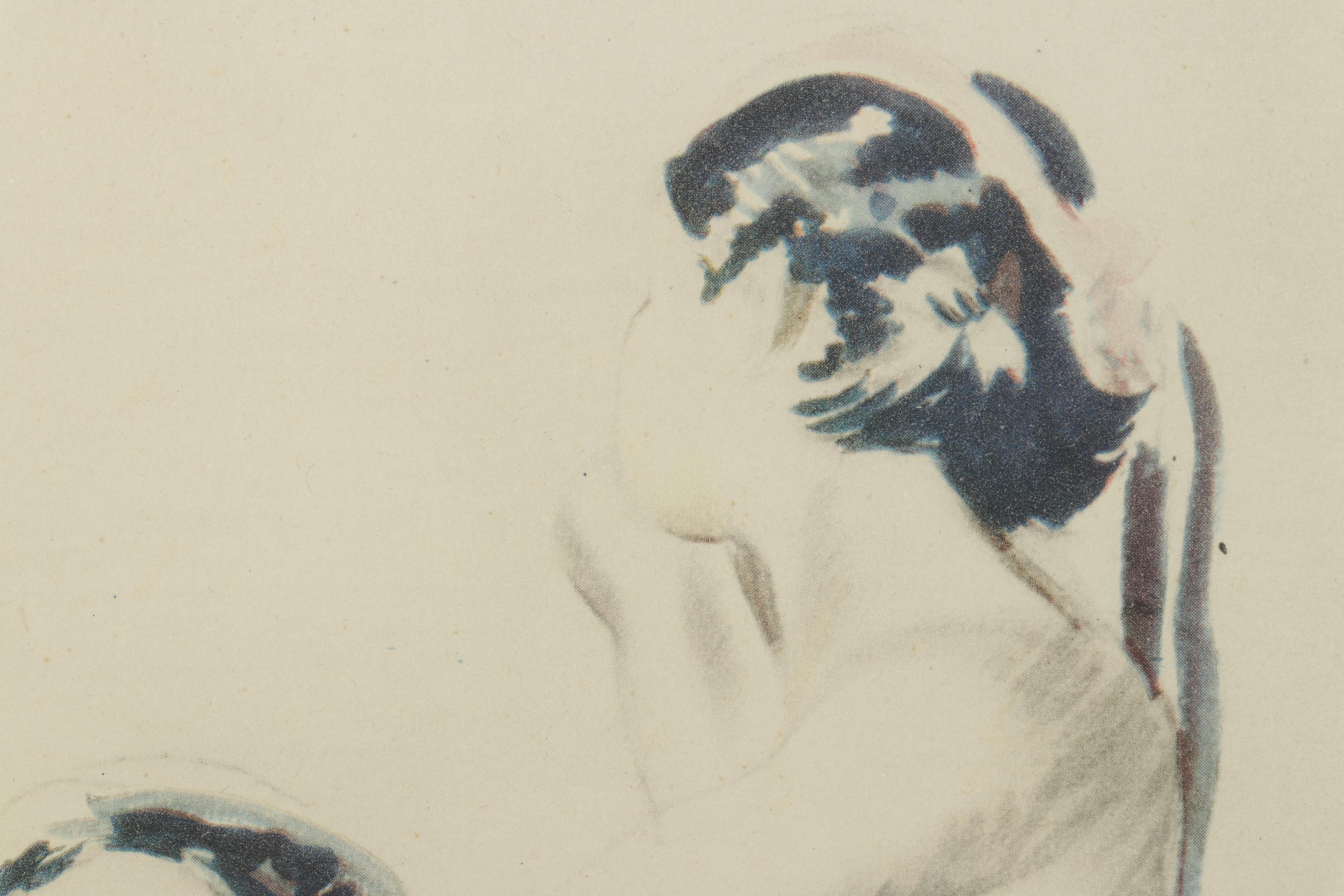 Giclée after Adrien Désiré Étienne "Veiled Nudity"