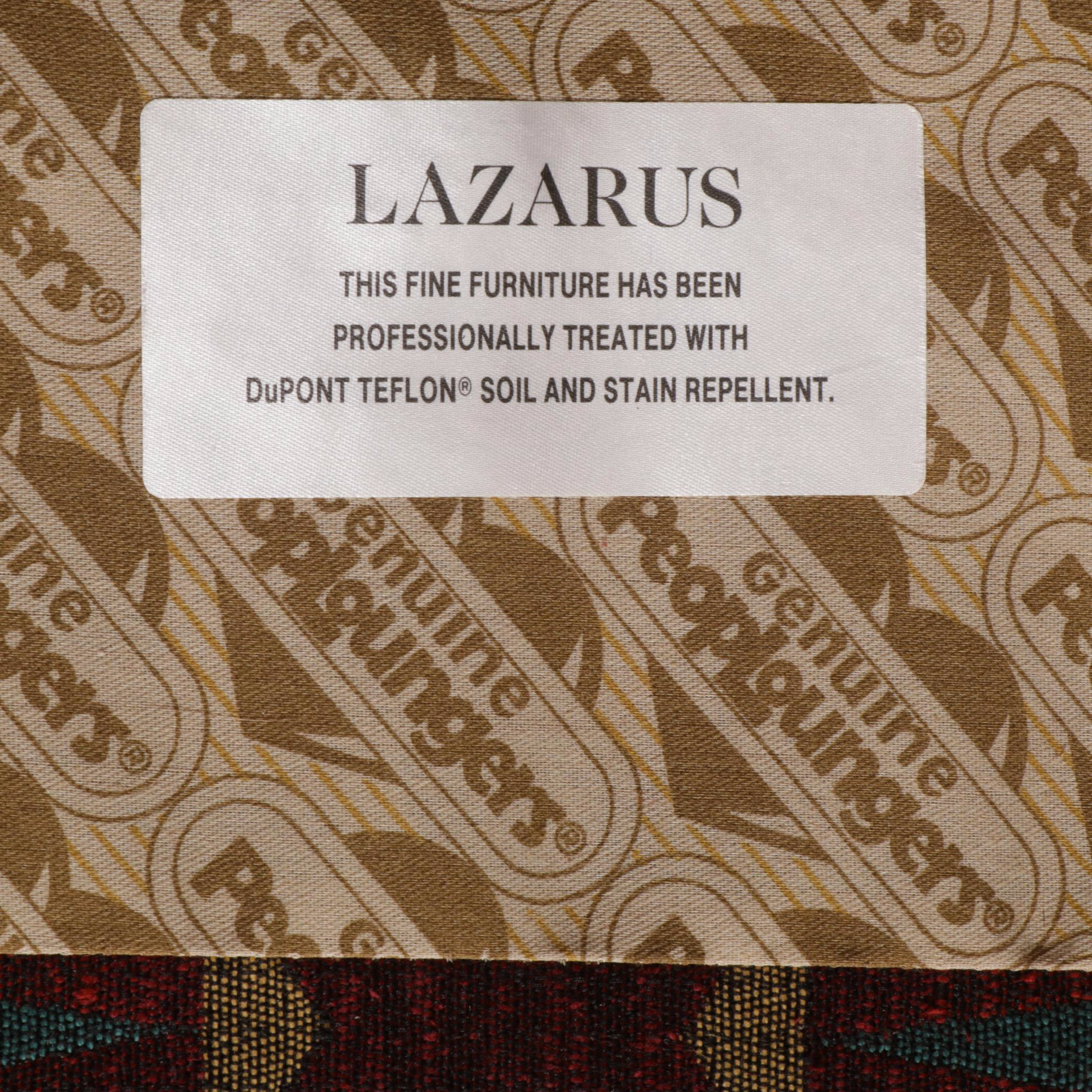 Lazarus "Genuine Peoploungers" Upholstered Lounge Chair, Late 20th Century