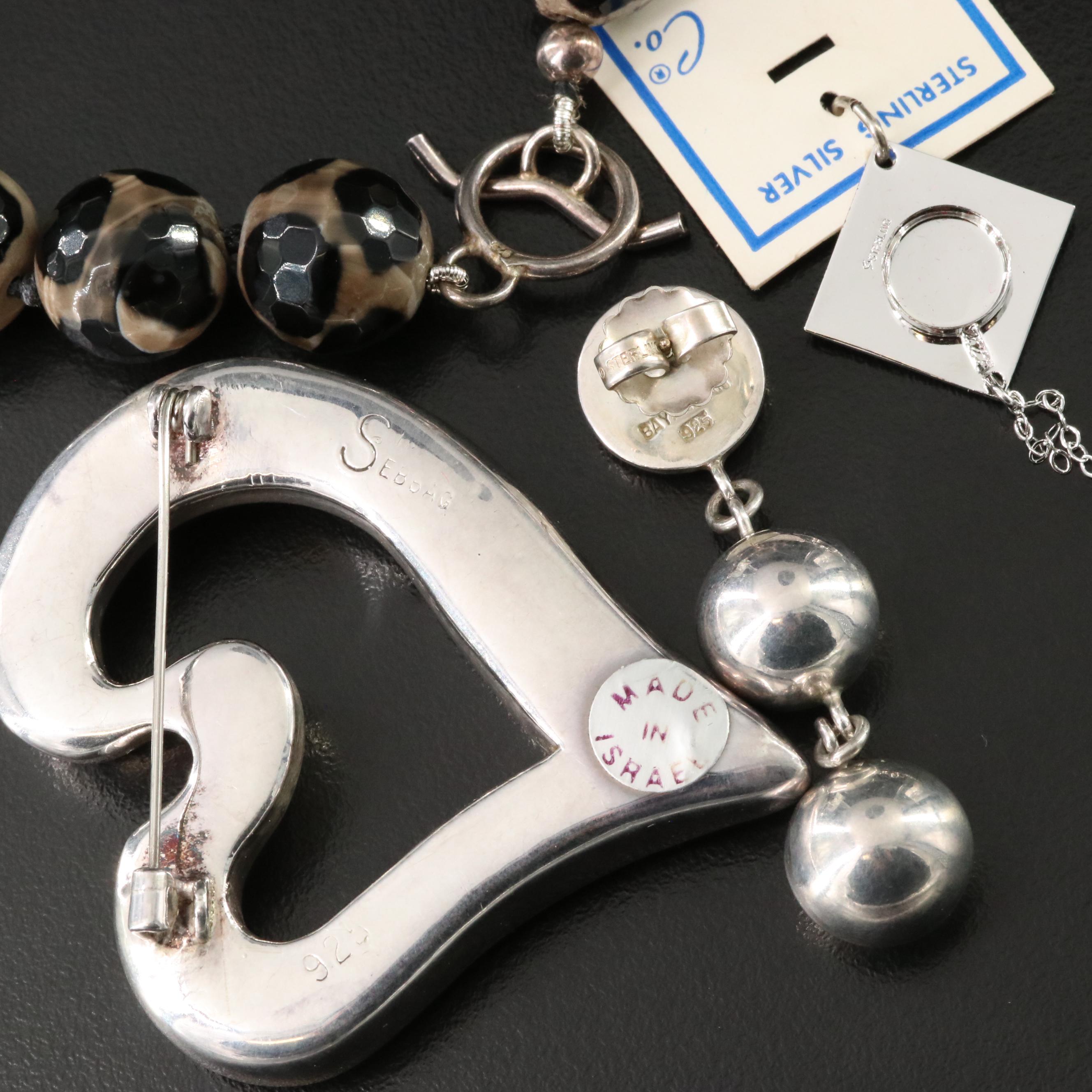 Mikal-Jon Bayanihan, Simon Seabag and Agate Featured in Sterling Jewelry