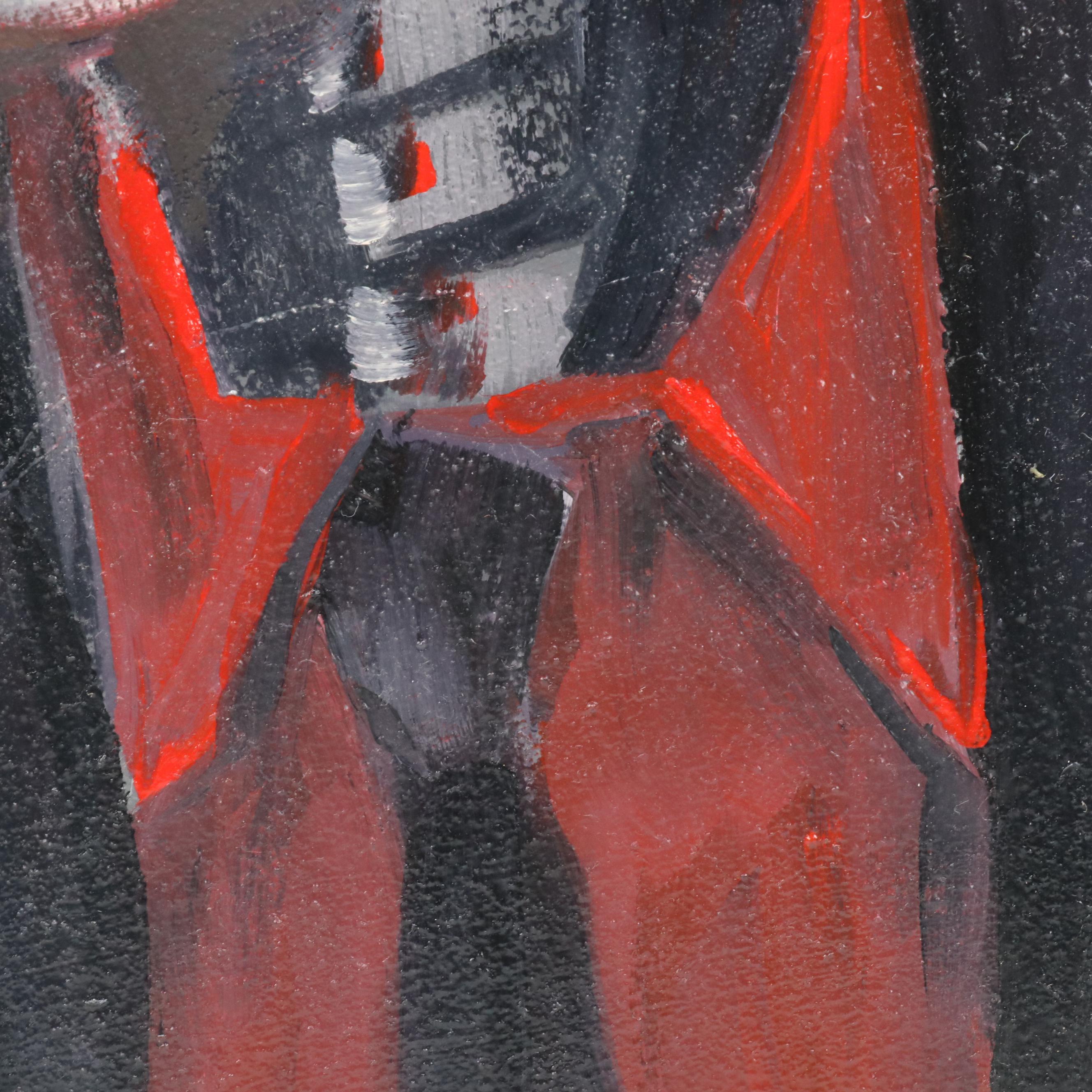 Alex Chavez Stylized Oil Portrait "Dead Joe," 2019