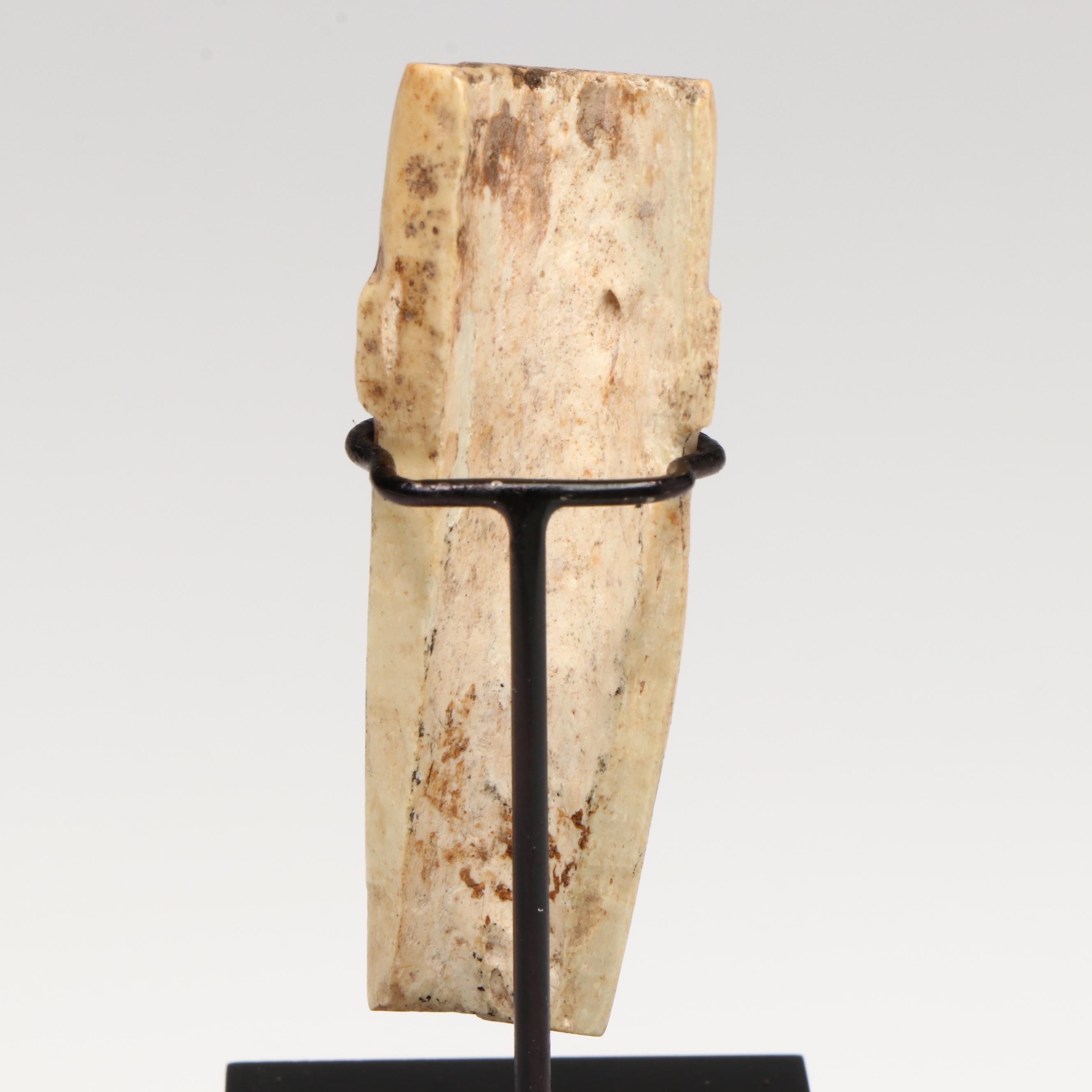 Ancient Egyptian Coptic Bone Head, Circa 5th Century