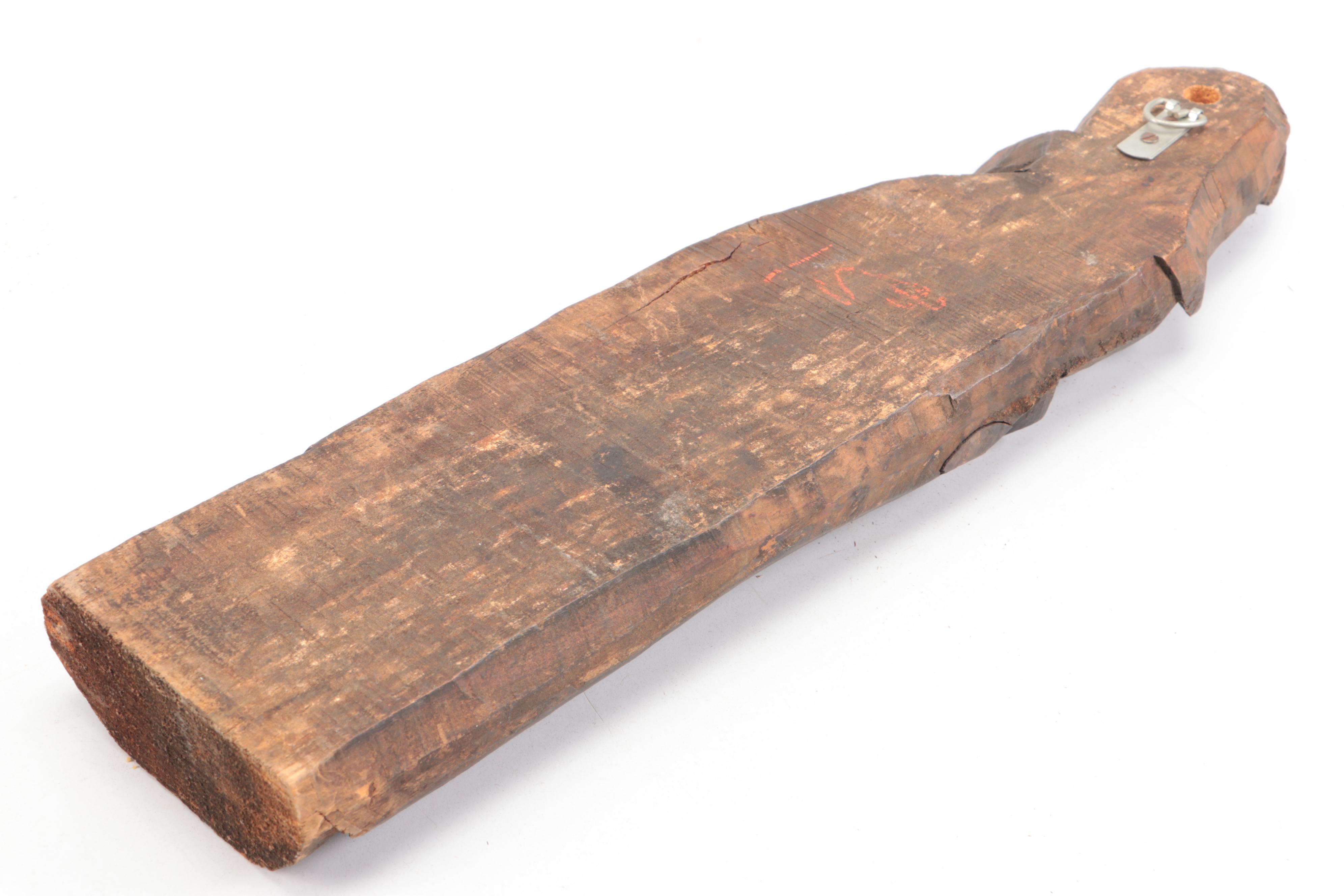 Carved Wood Madonna and Child Wall Hanging with More Décor