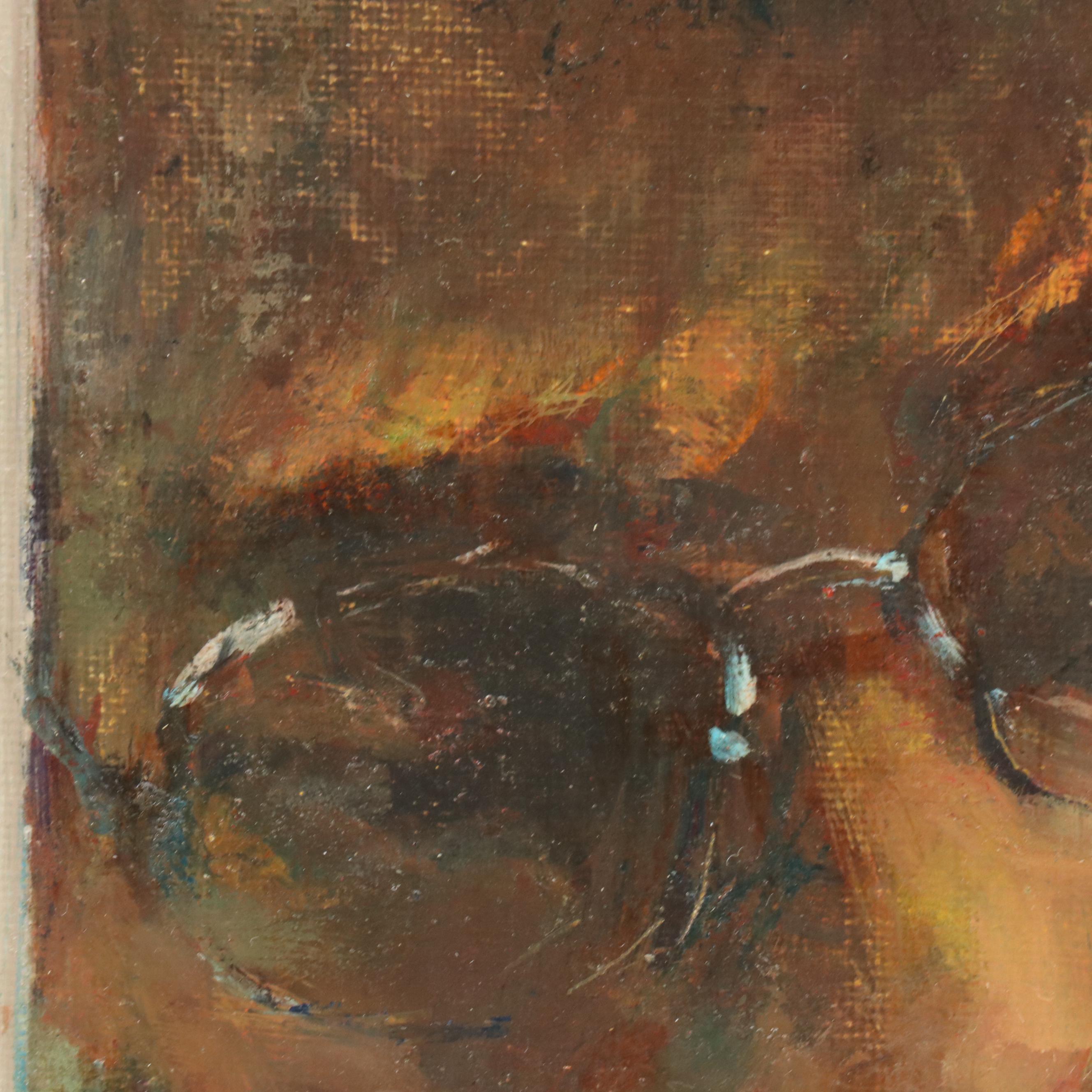 Kevin Kasik "Brittney" Portrait Oil Painting, 2022