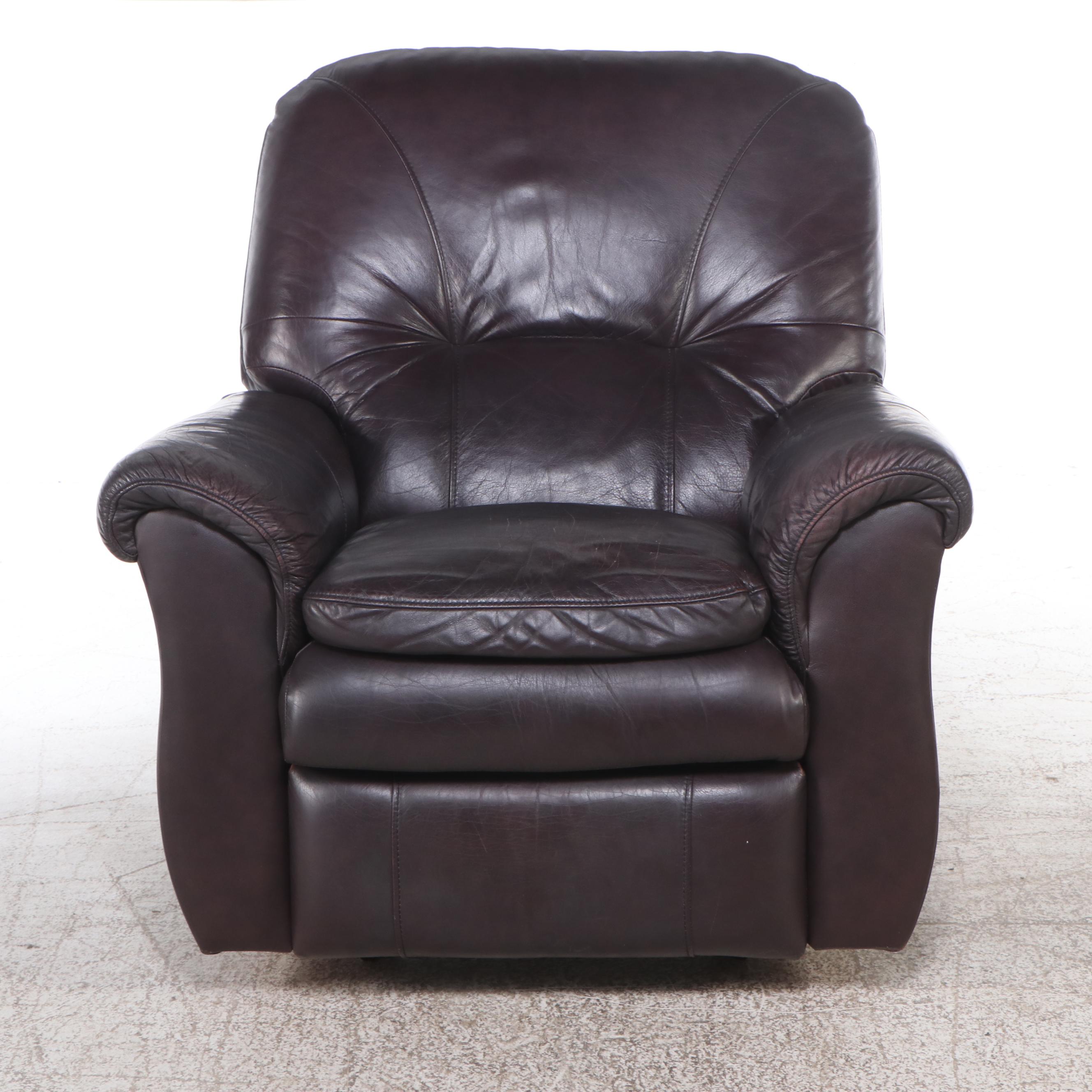 Pair of La-Z-Boy Leather Recliners