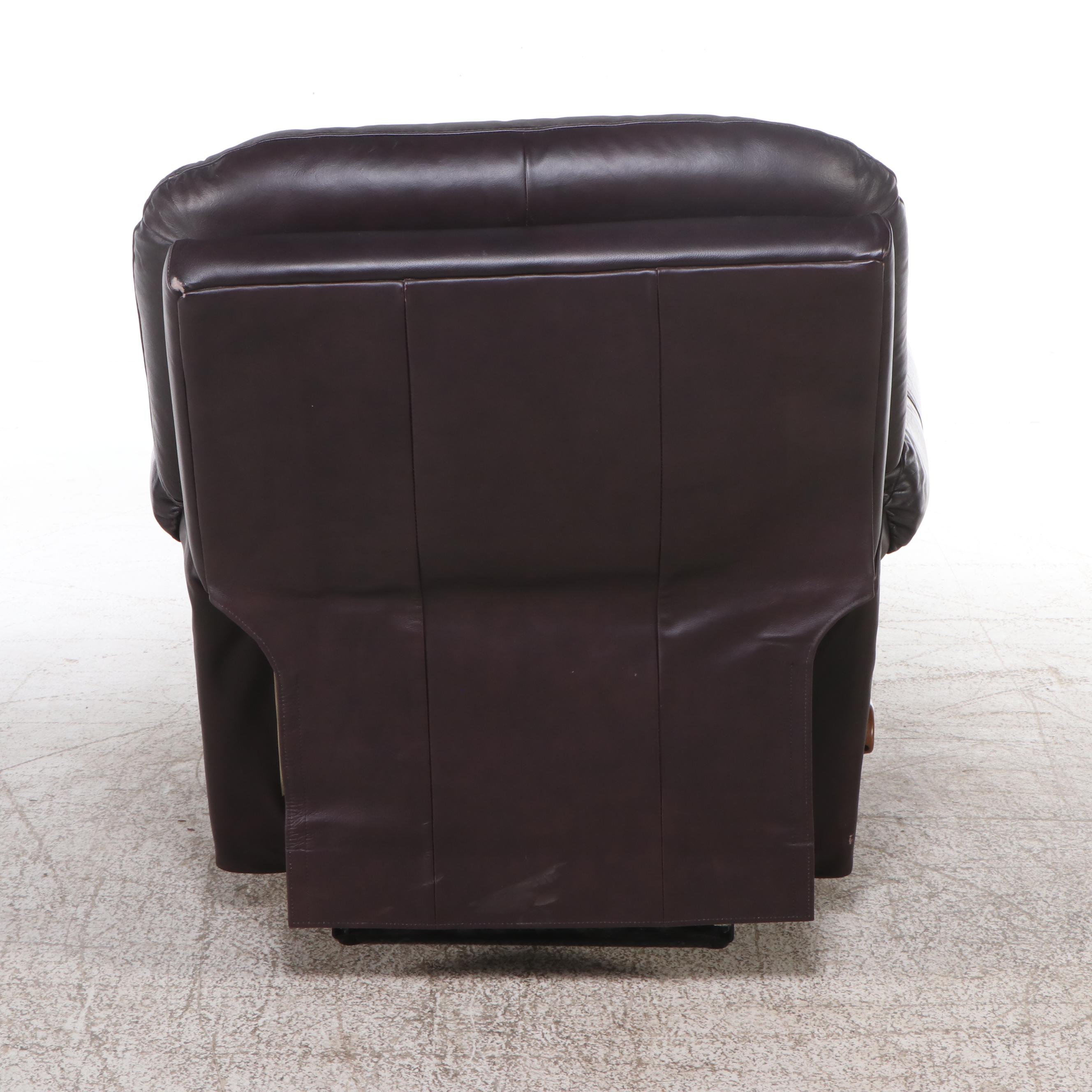 Pair of La-Z-Boy Leather Recliners