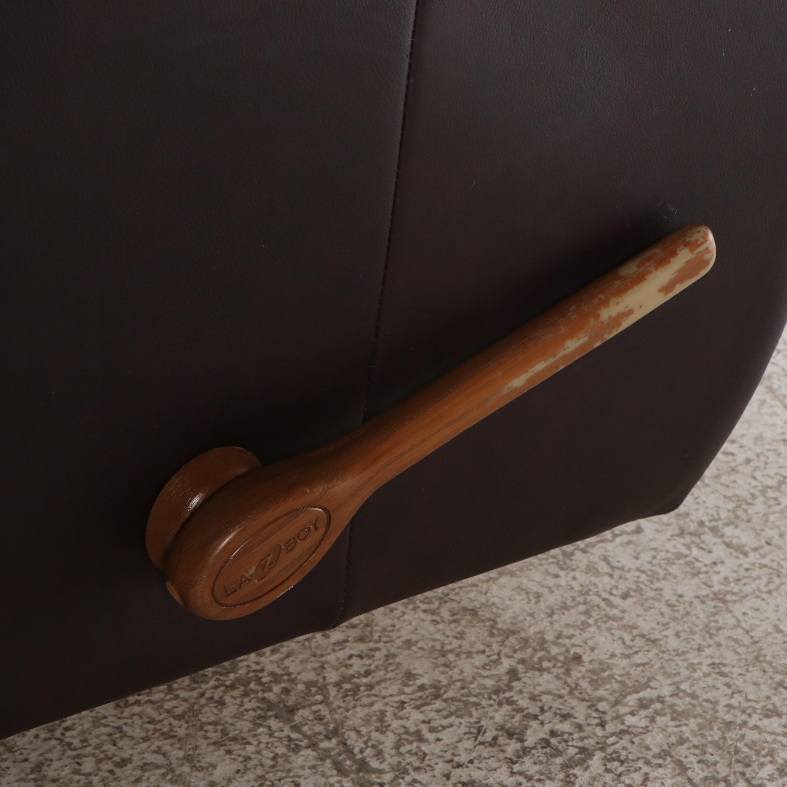 Pair of La-Z-Boy Leather Recliners