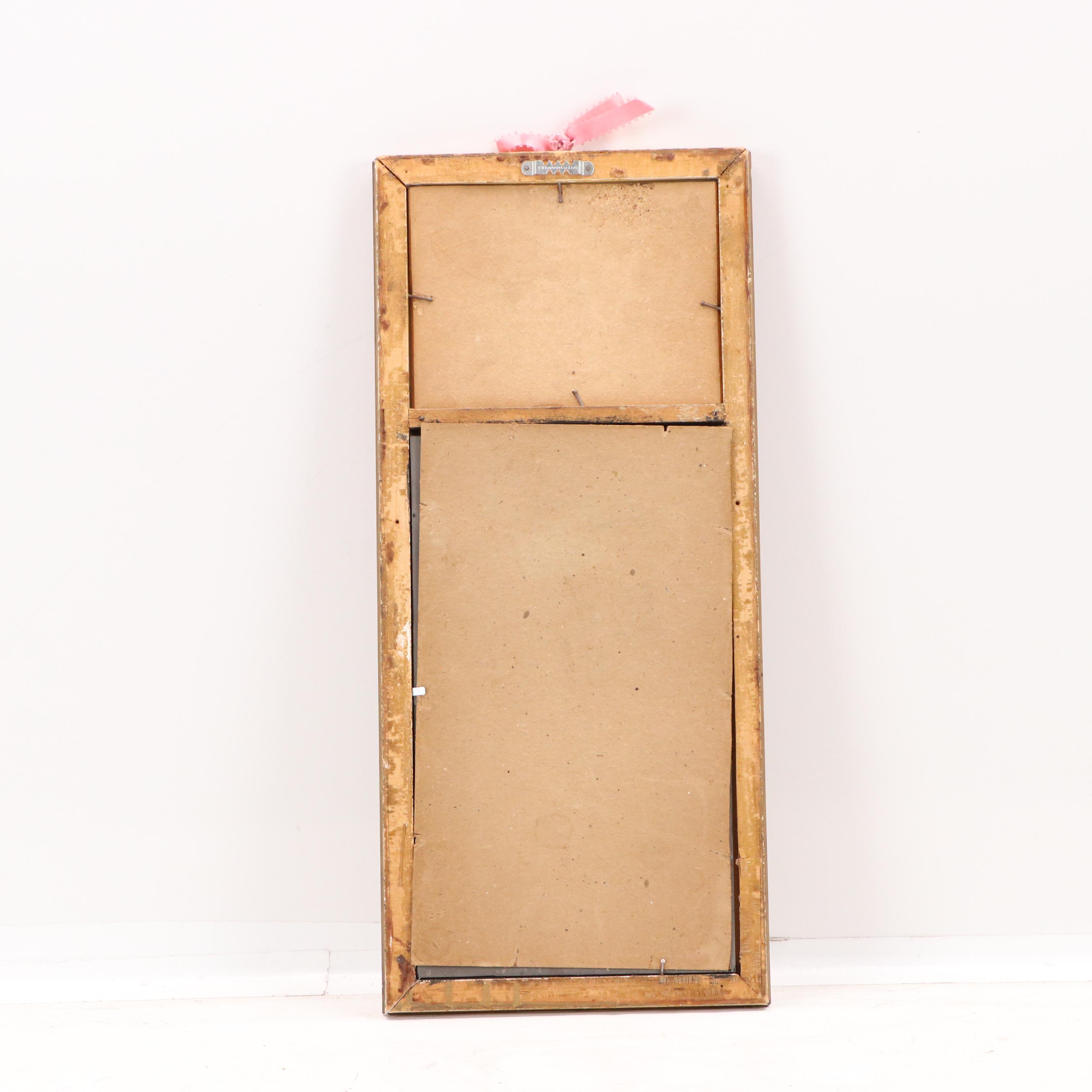 Trumeau Mirror with Bucolic Scene