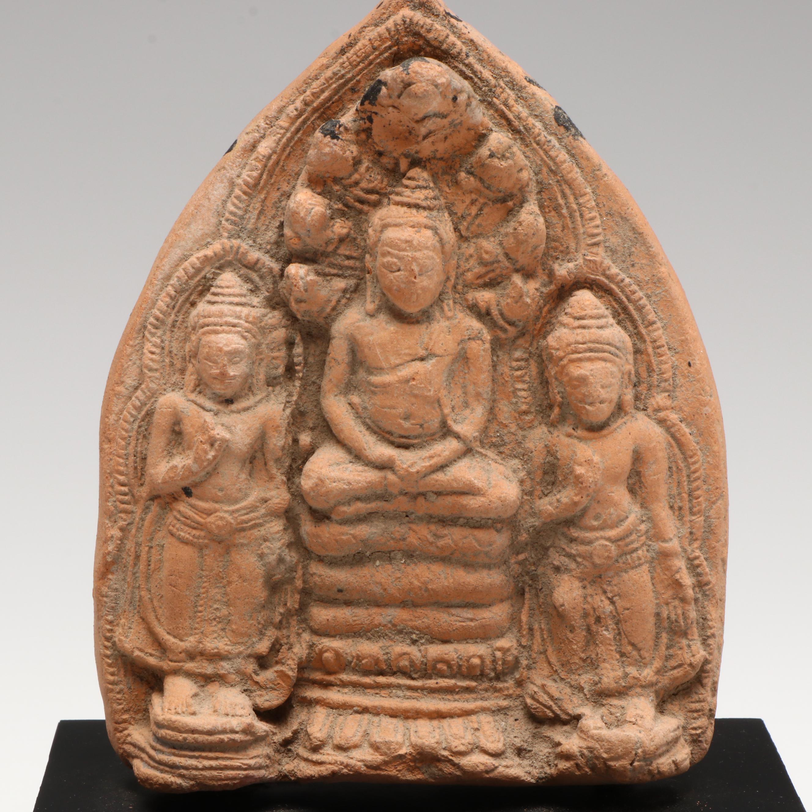 Pagan Burmese Votive Plaque, 20th Century