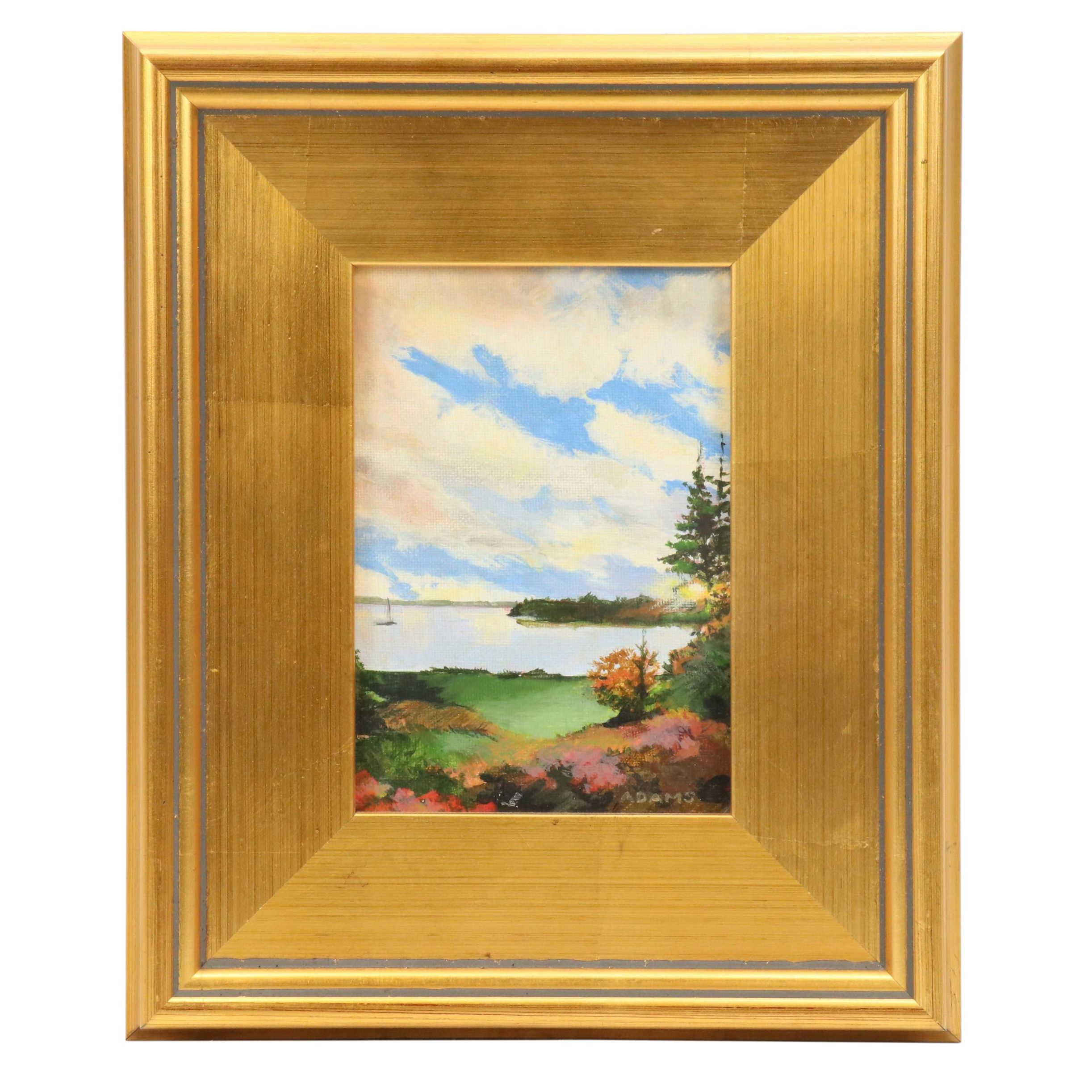 Adams Landscape Oil Painting, 21st Century