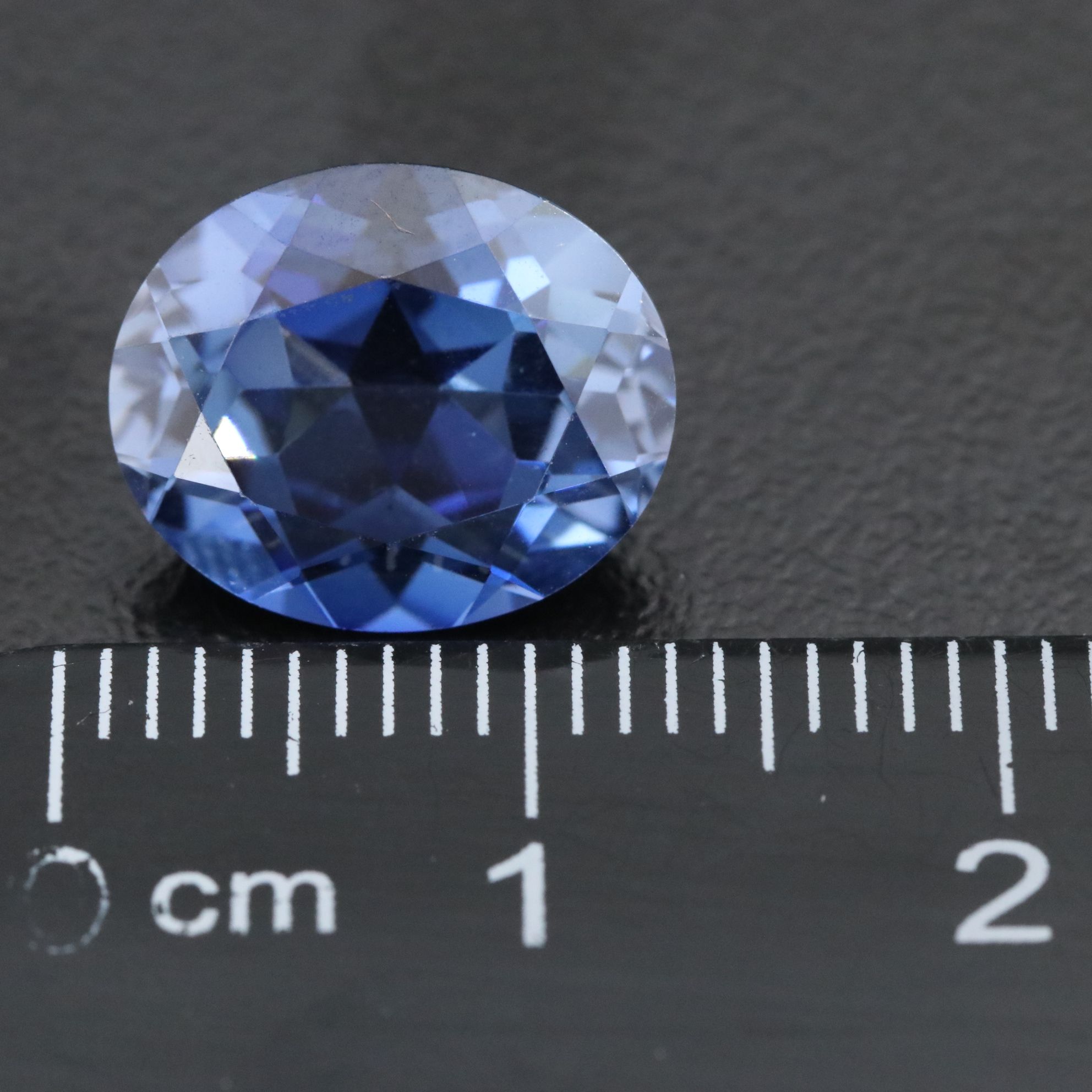Loose 6.24 CT Lab Grown Sapphire