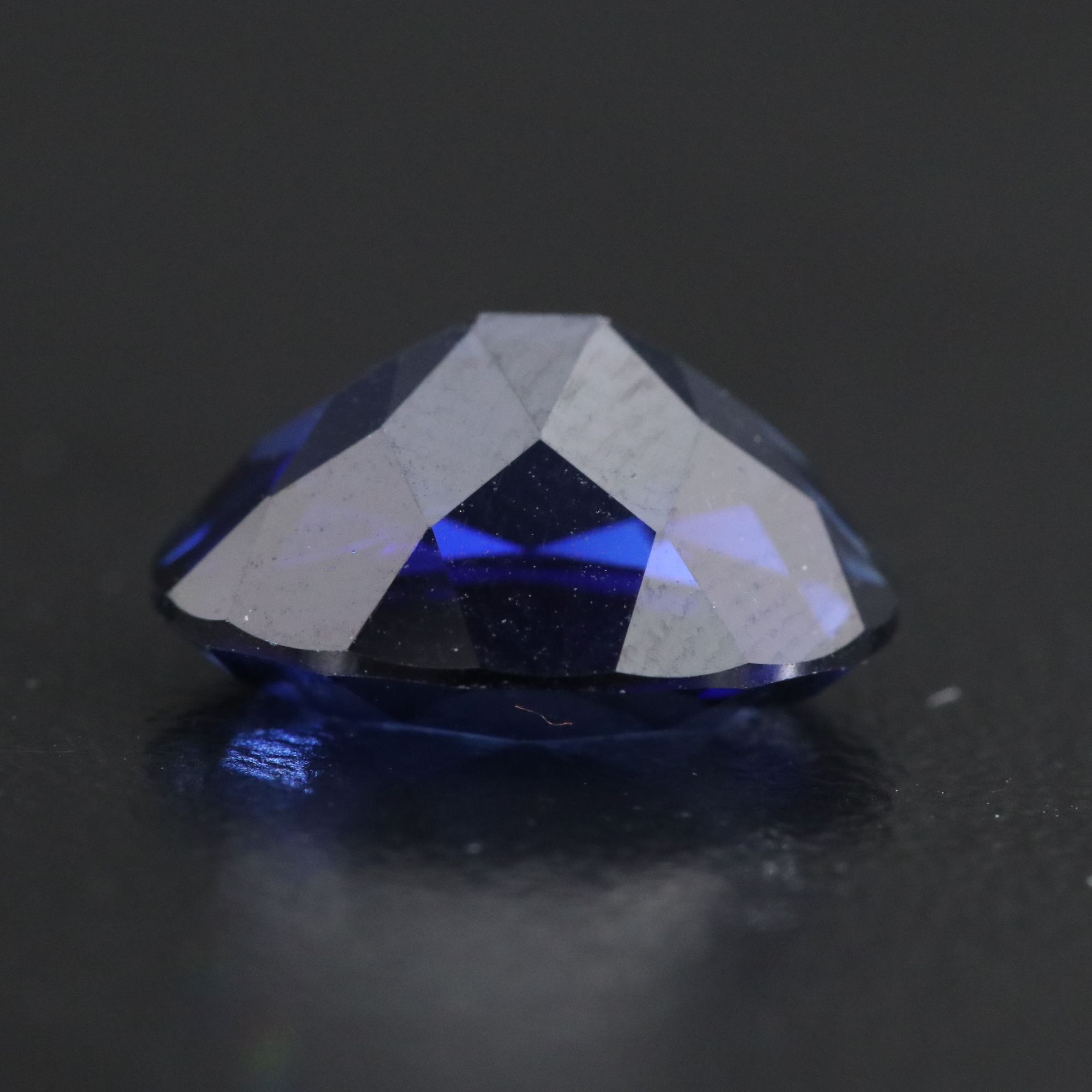 Loose 6.24 CT Lab Grown Sapphire