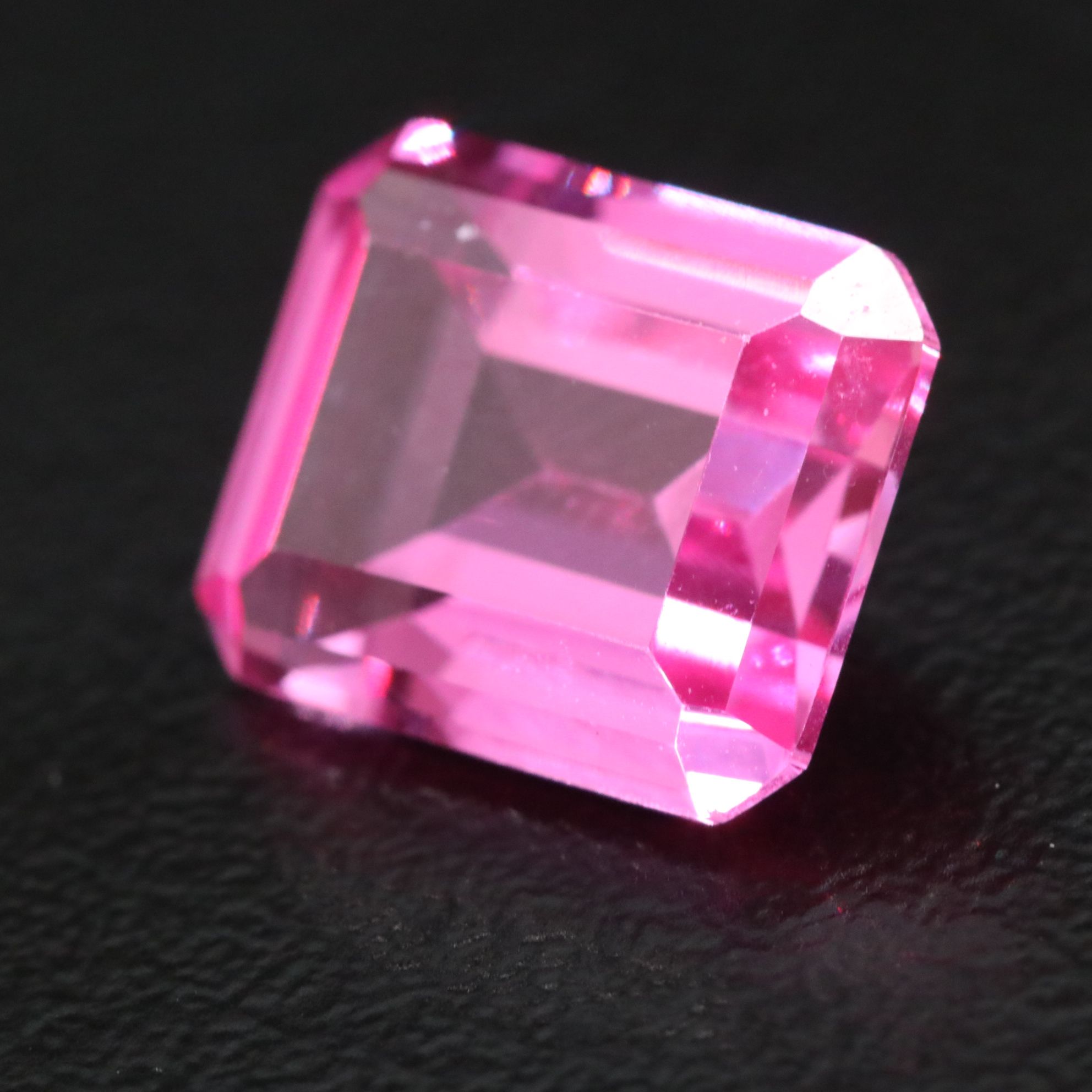 Loose 6.19 CT Lab Grown Ruby
