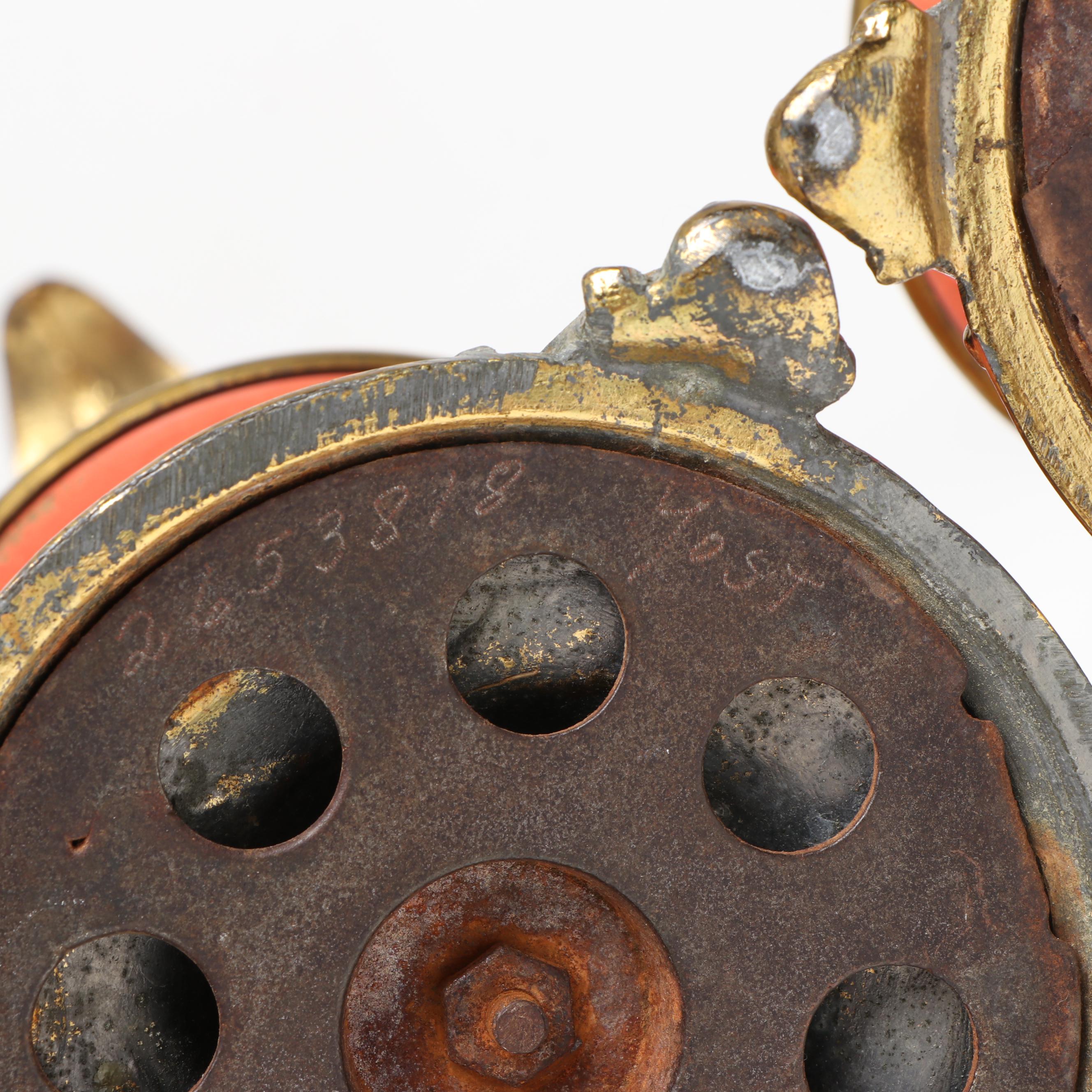 Pair of Victorian Style Ewer Metal Candlesticks