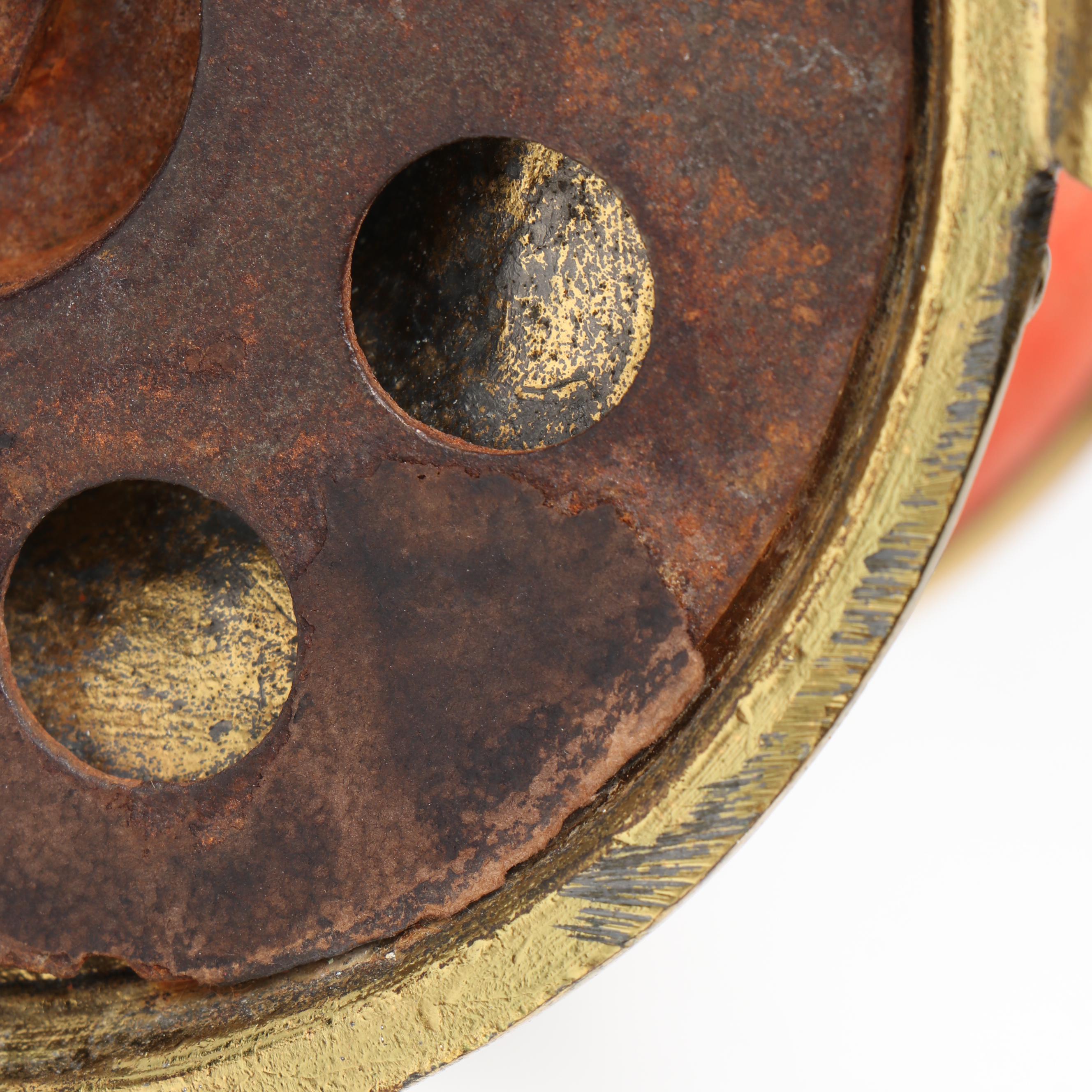 Pair of Victorian Style Ewer Metal Candlesticks