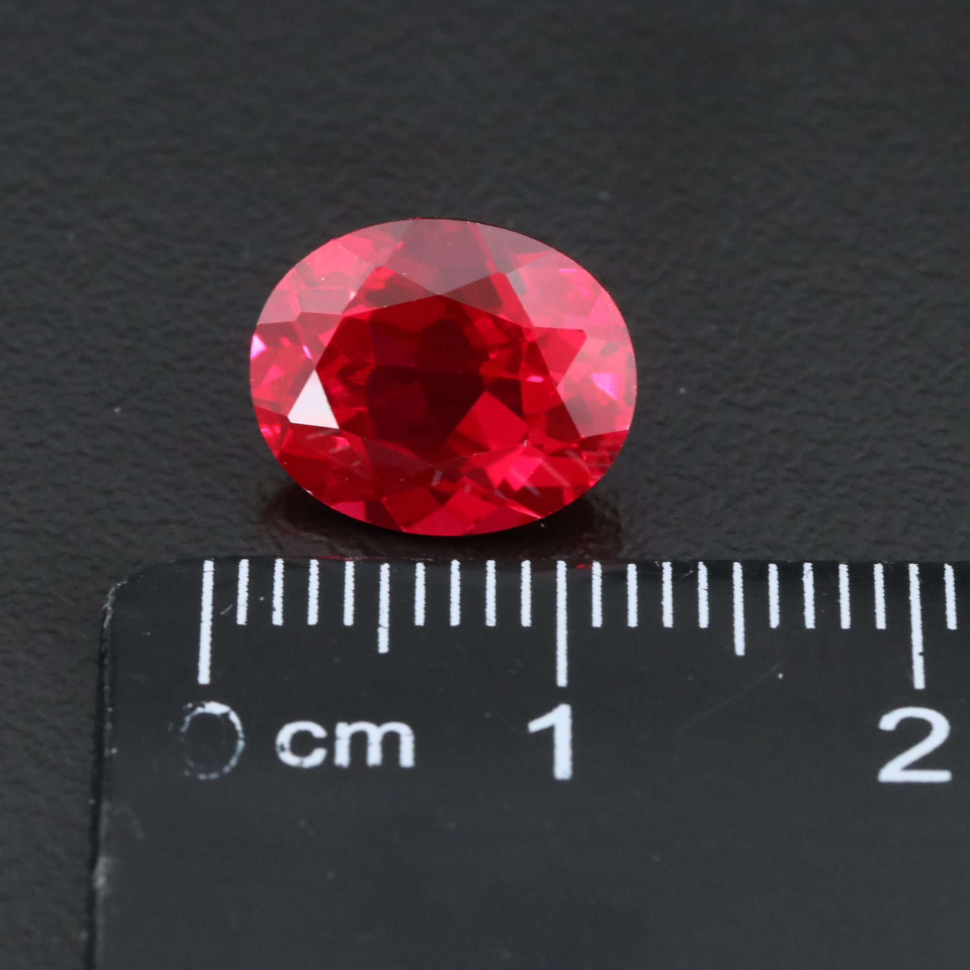 Loose 4.65 CT Lab Grown Ruby