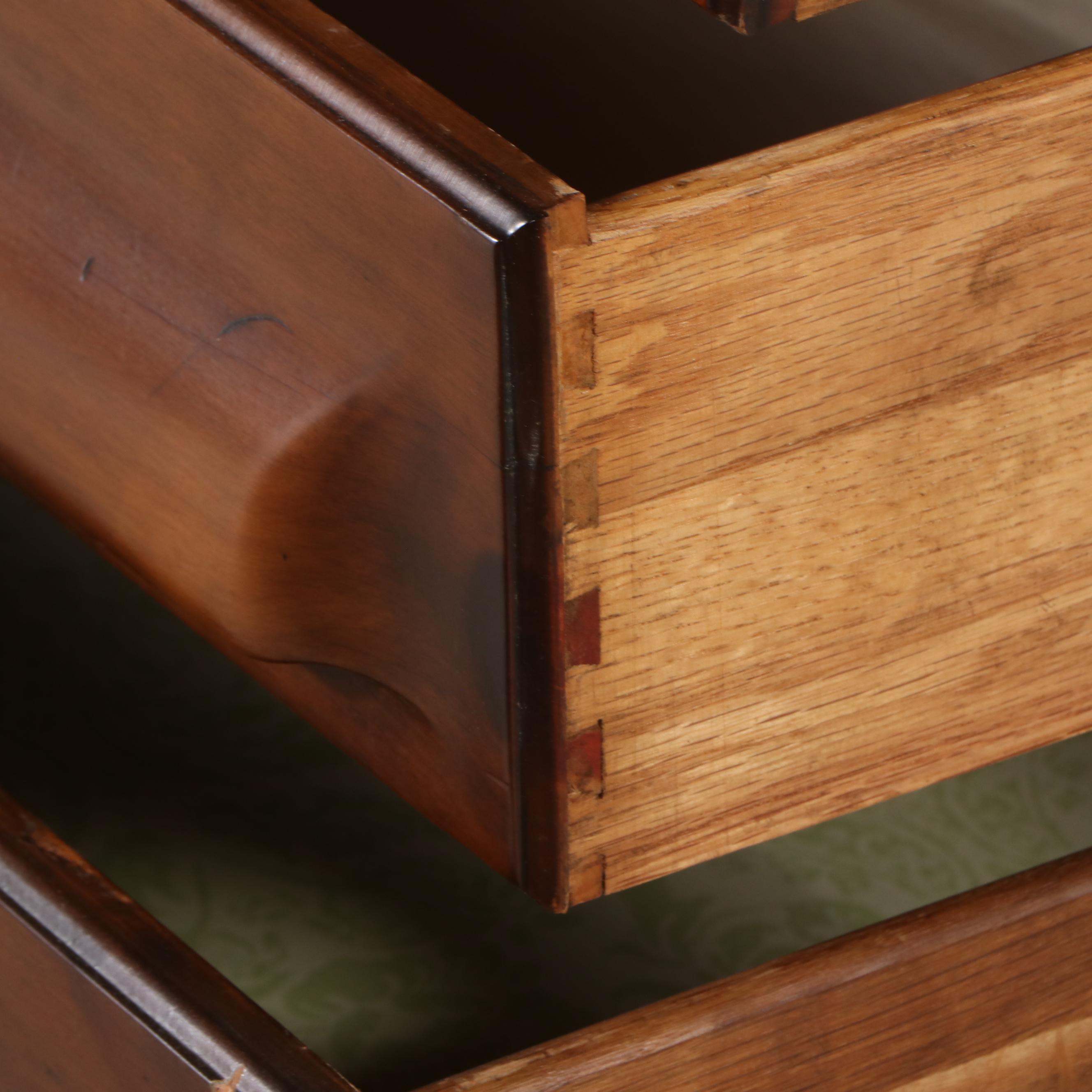 Franklin Shockey Co. Hand Burnished Pine Mid Century Modern Dresser