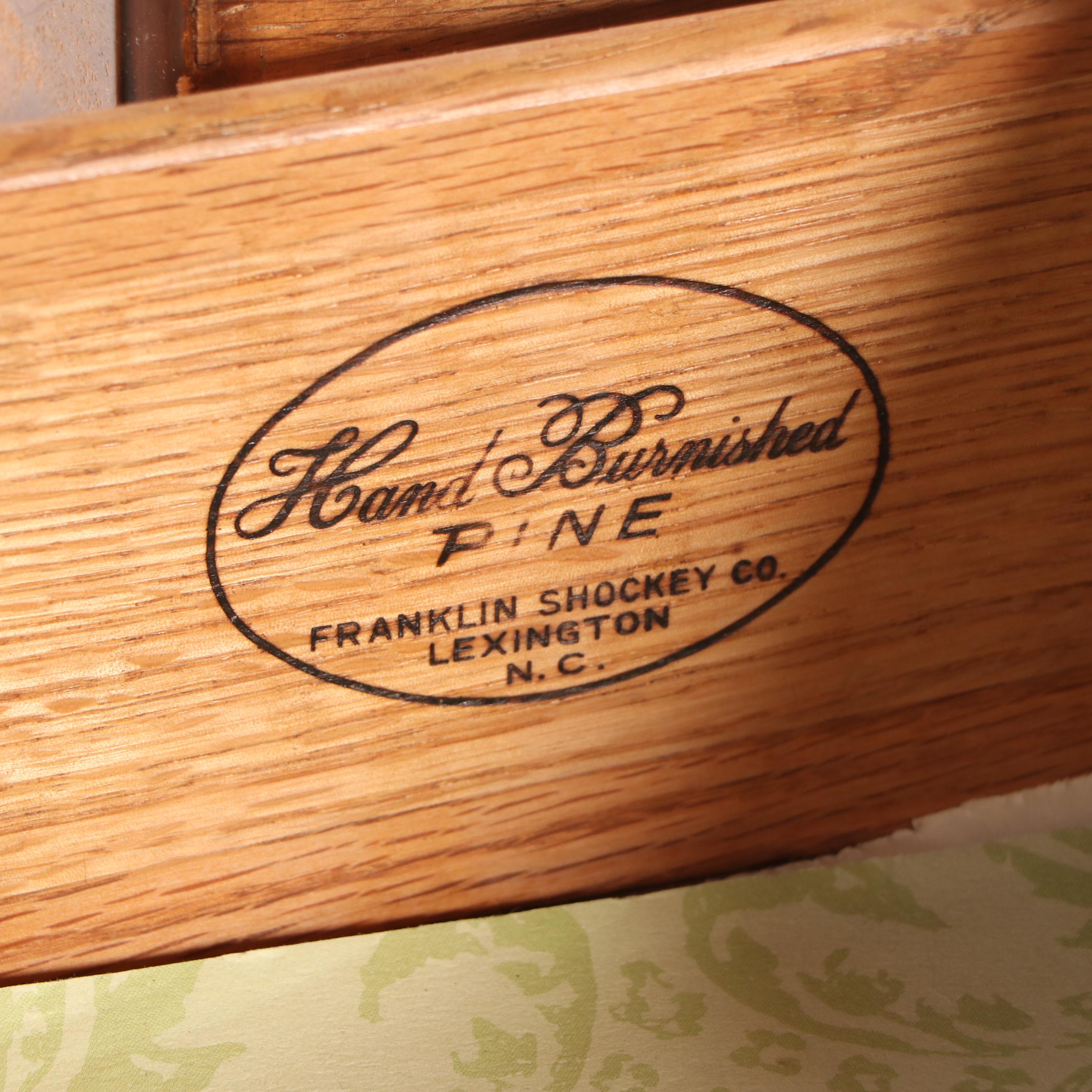 Franklin Shockey Co. Hand Burnished Pine Mid Century Modern Dresser