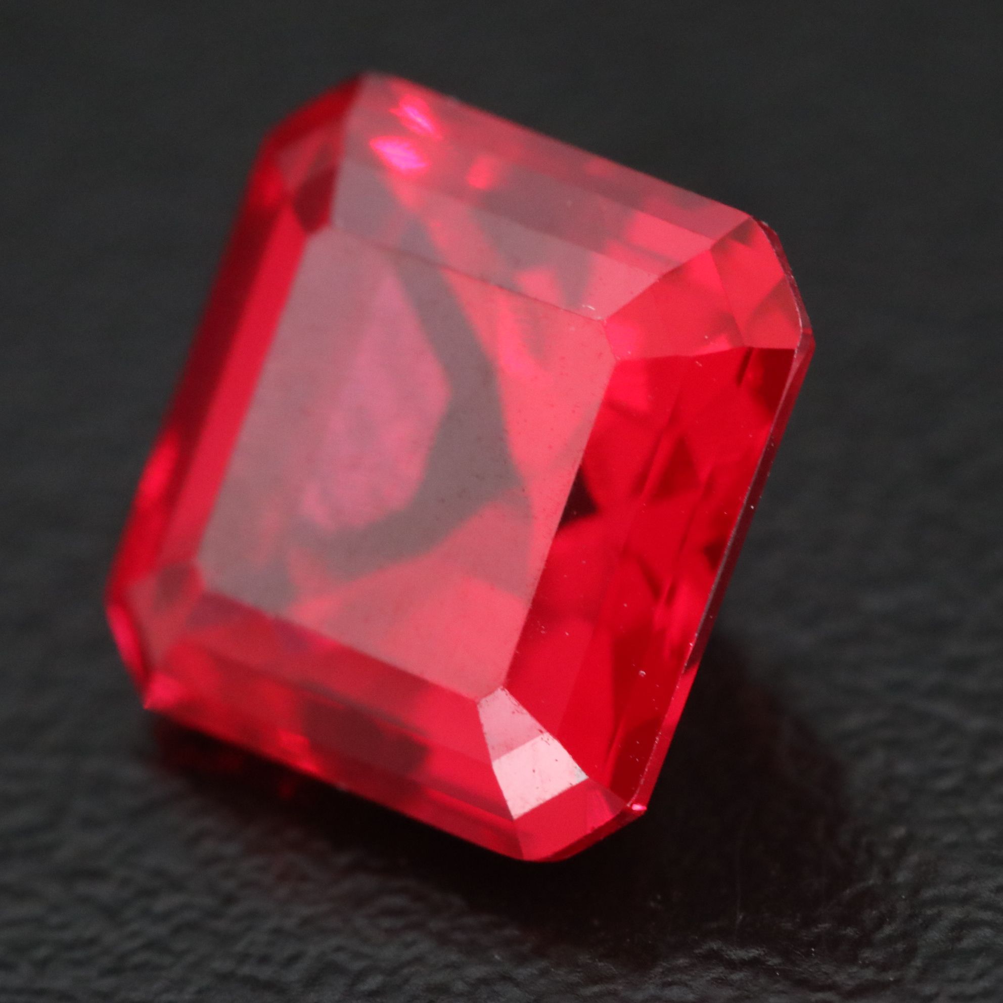 Loose 6.17 CT Lab Grown Ruby