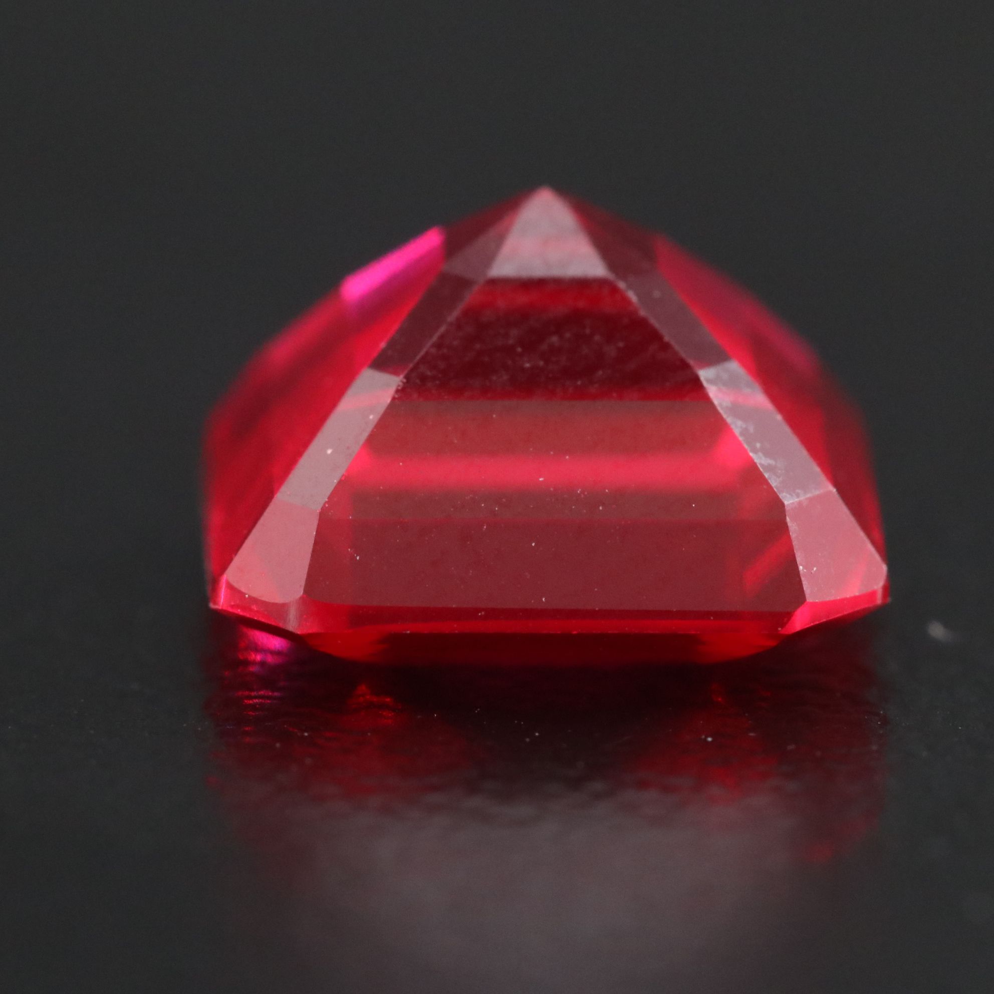 Loose 6.17 CT Lab Grown Ruby