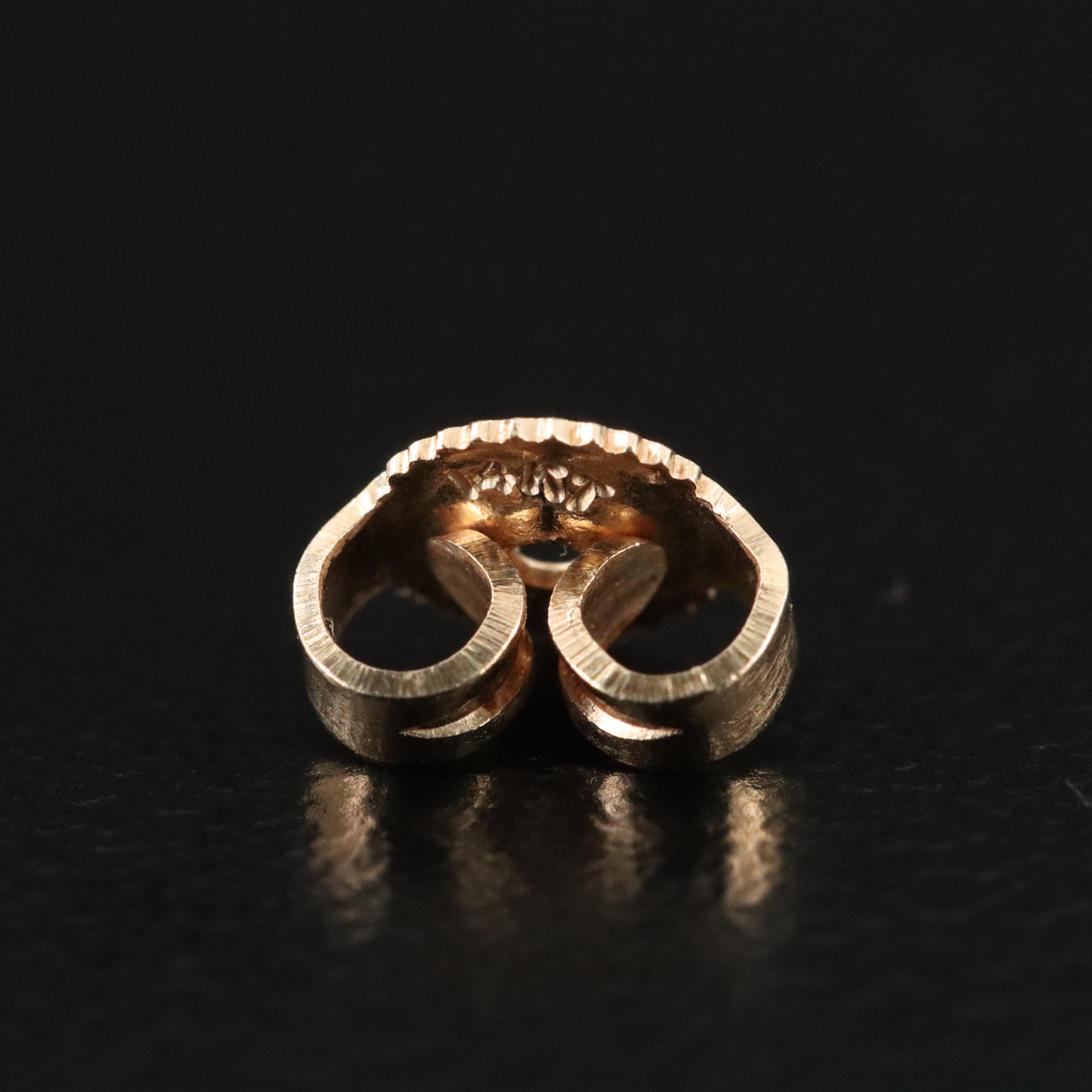 14K Pearl Stud Earrings