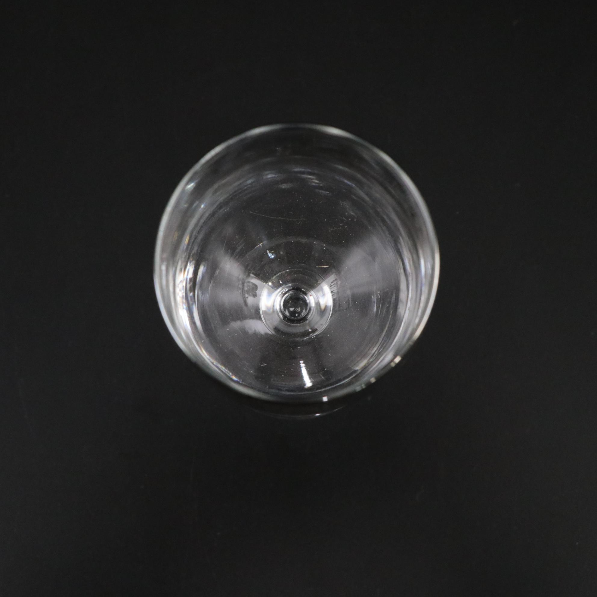 Mid Centry Modern Dorothy Thorpe Silver Fade Glasses & Caddy