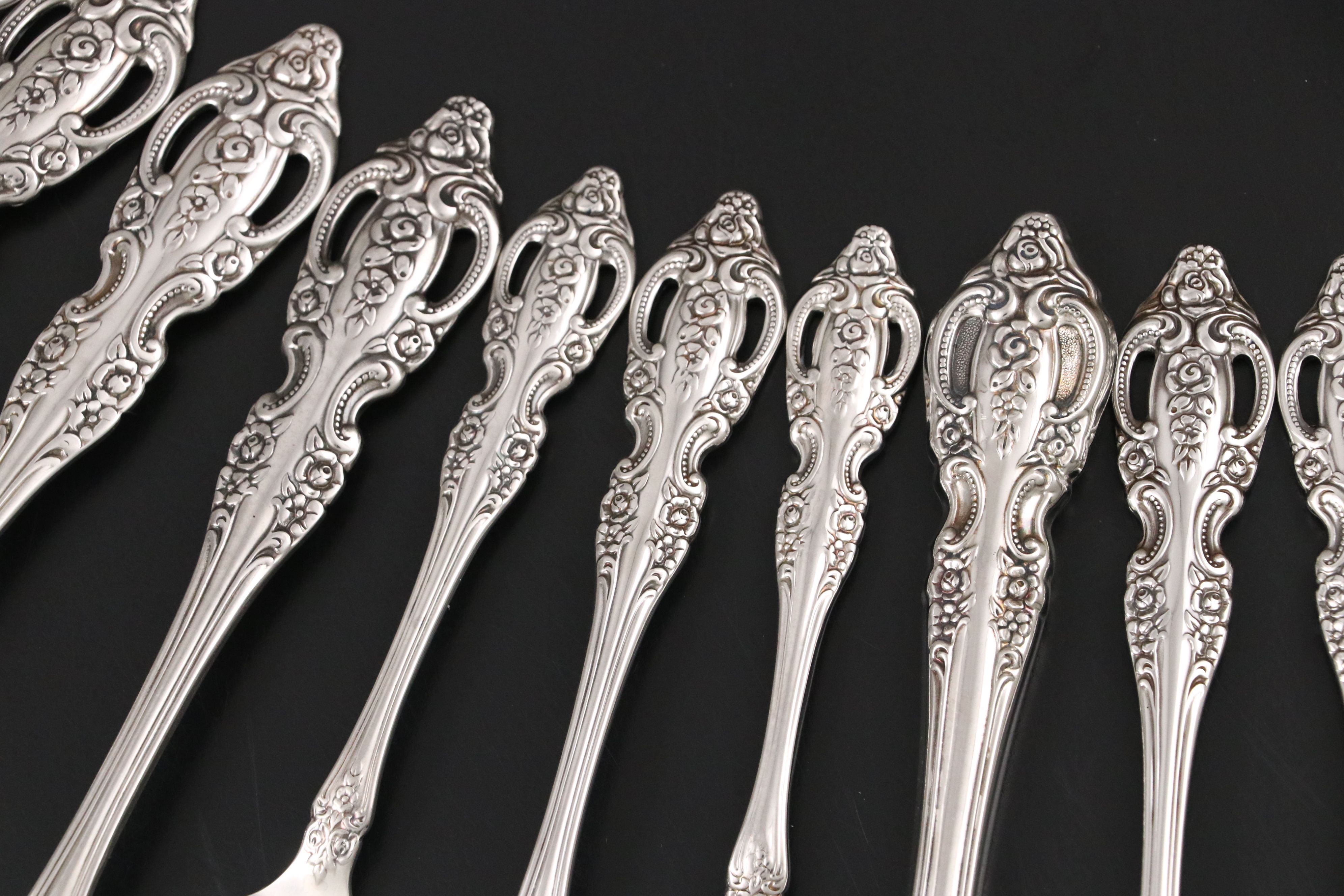 Oneida "Michelangelo" Stainless Steel Flatware and Serving Utensils