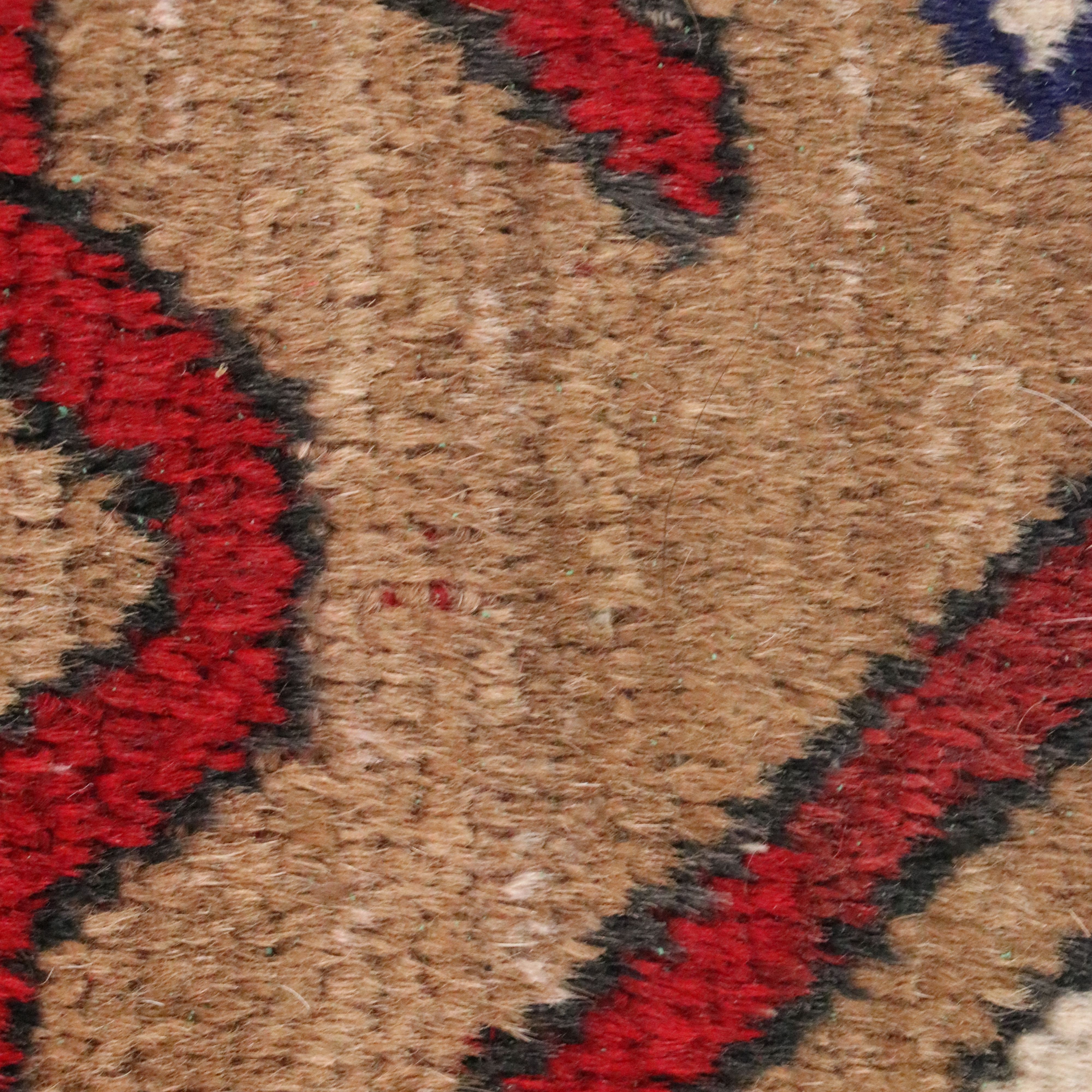 2'8 x 3'7 Hand-Knotted Caucasian Kazak Style Accent Rug