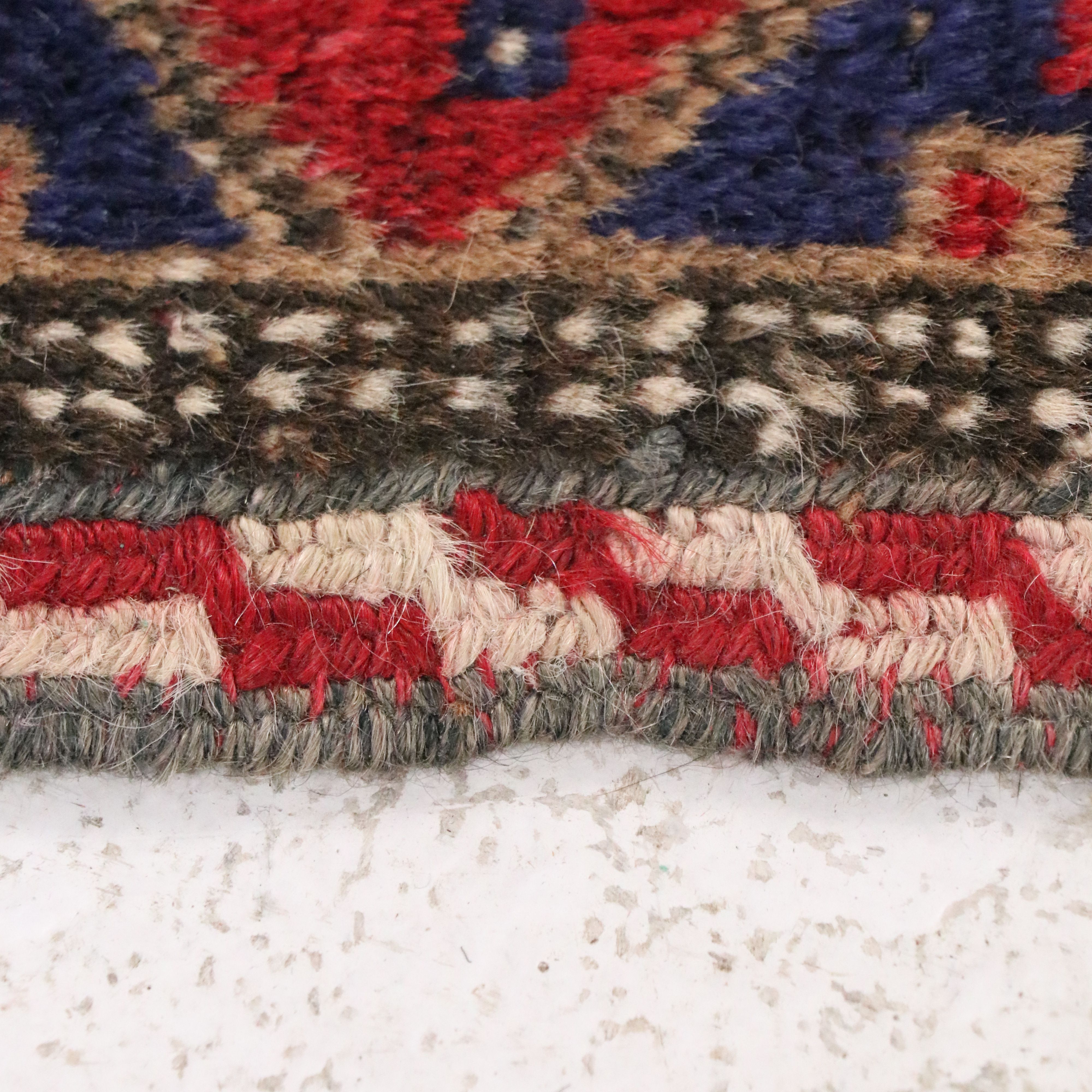 2'8 x 3'7 Hand-Knotted Caucasian Kazak Style Accent Rug