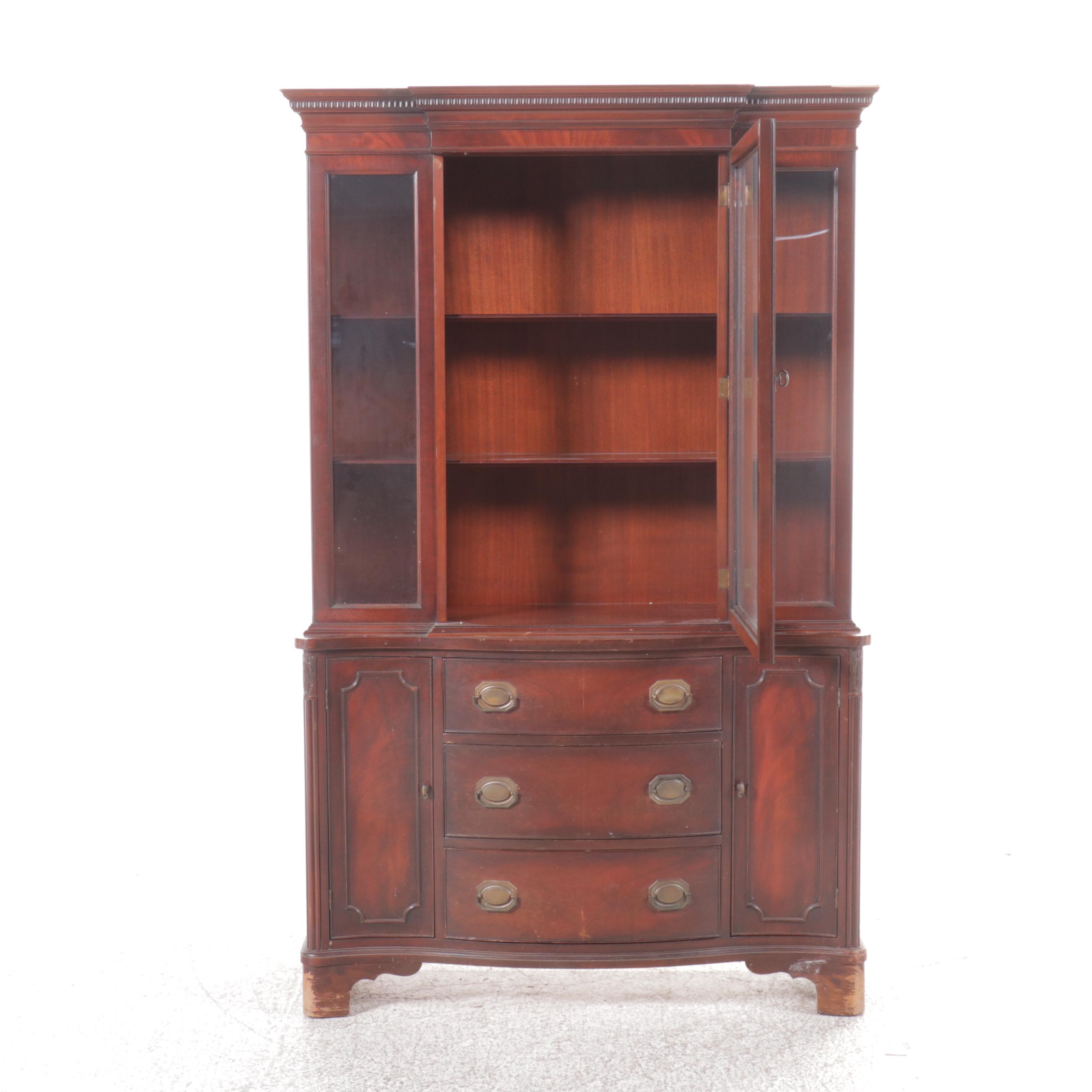 Morganton Mahogany China Cabinet