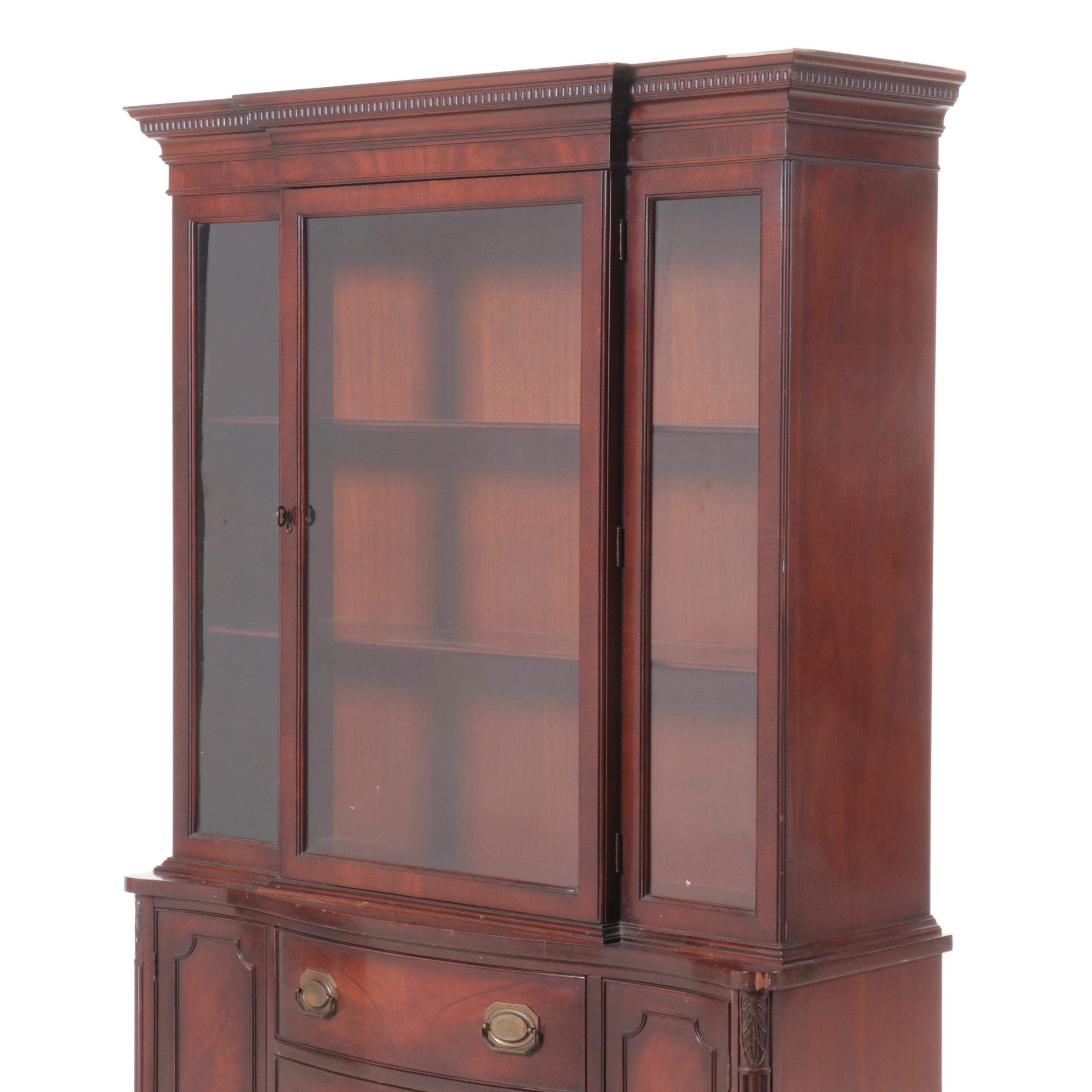 Morganton Mahogany China Cabinet