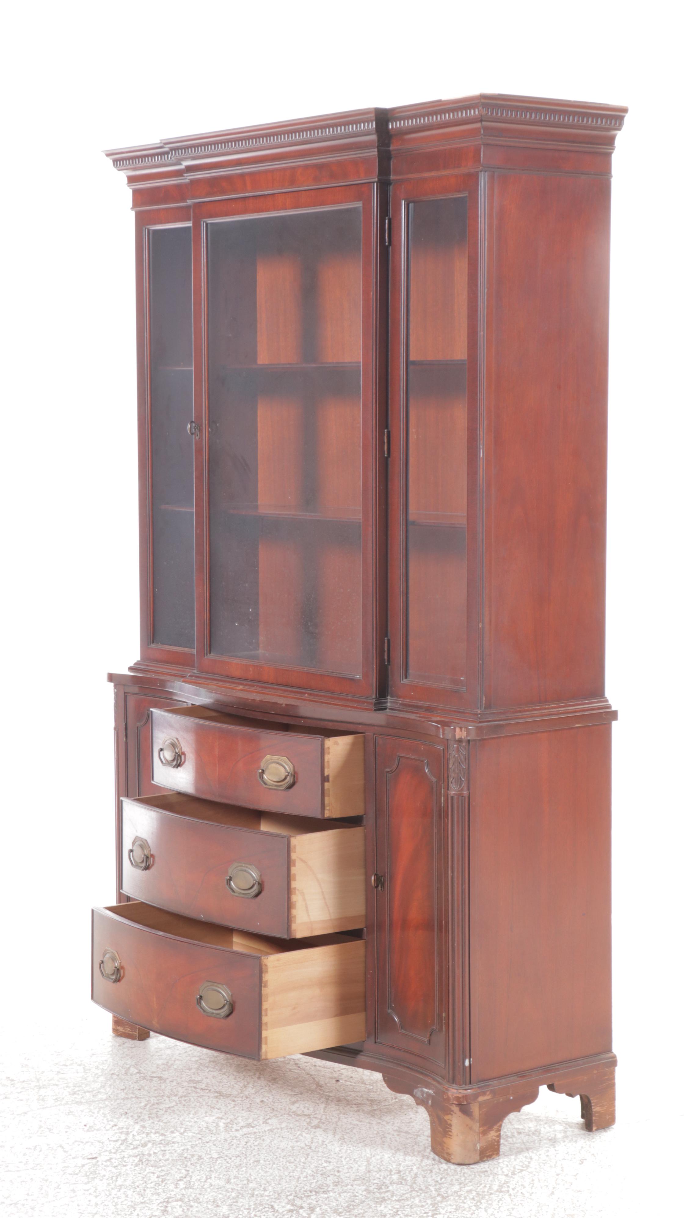 Morganton Mahogany China Cabinet