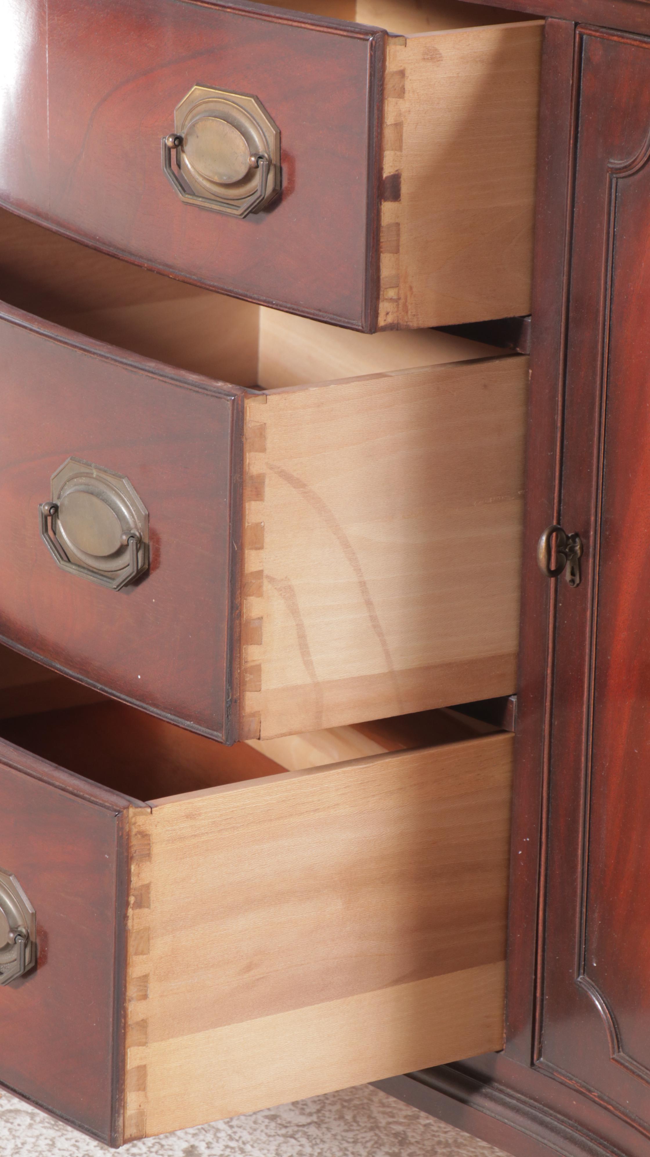 Morganton Mahogany China Cabinet