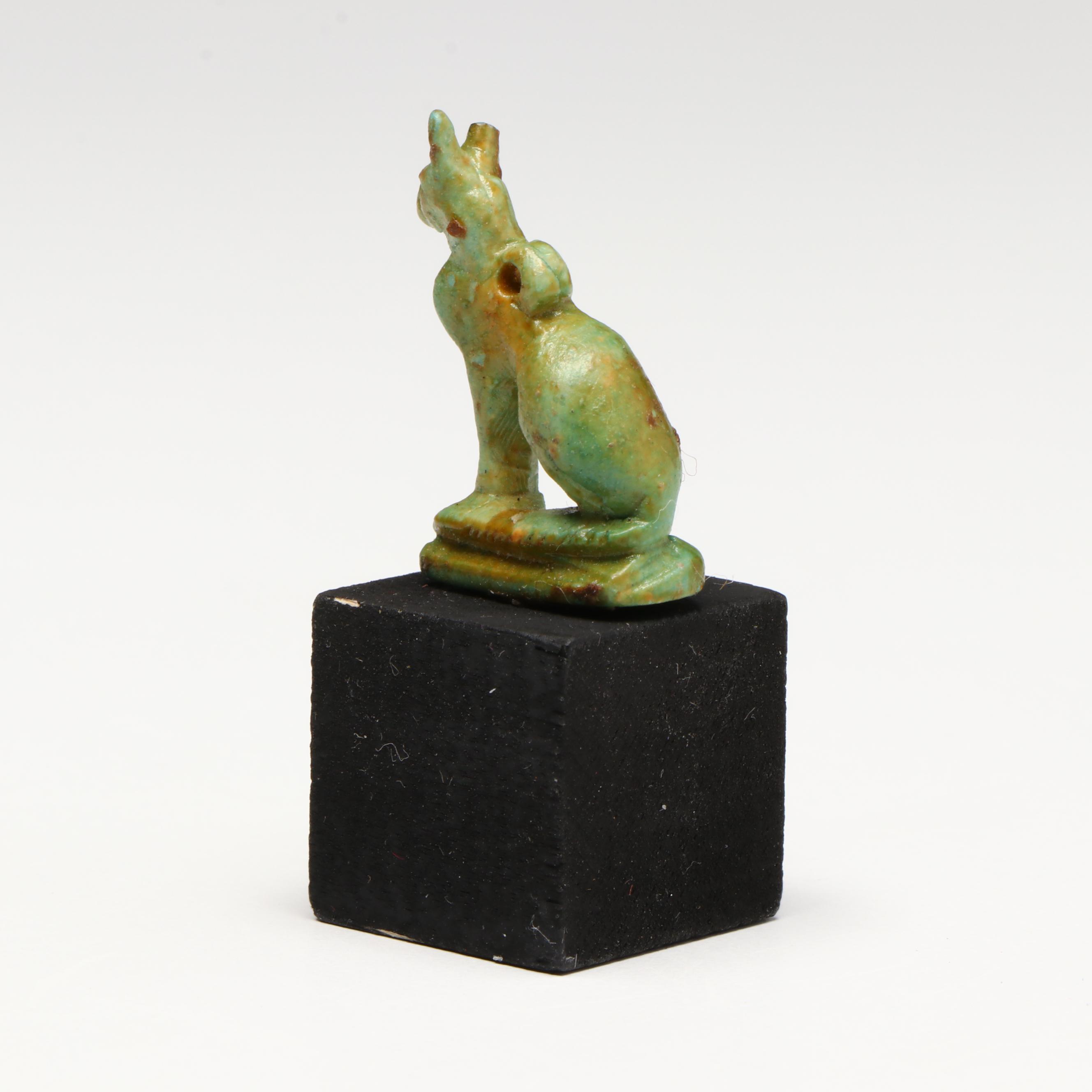 Ancient Egyptian Style Cat Amulet, 20th Century