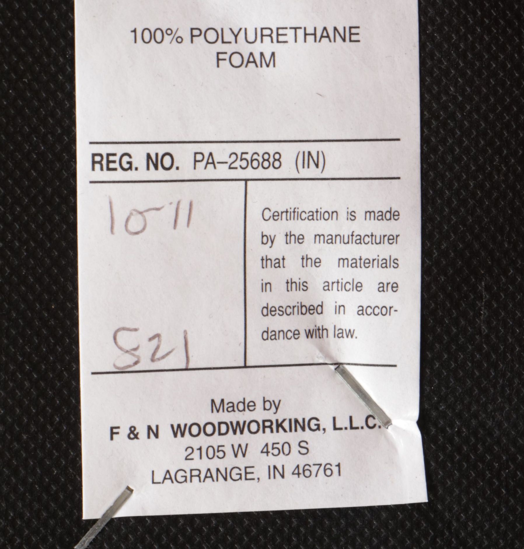 F & N Woodworking Mission Style Oak Five-Piece Dining Set