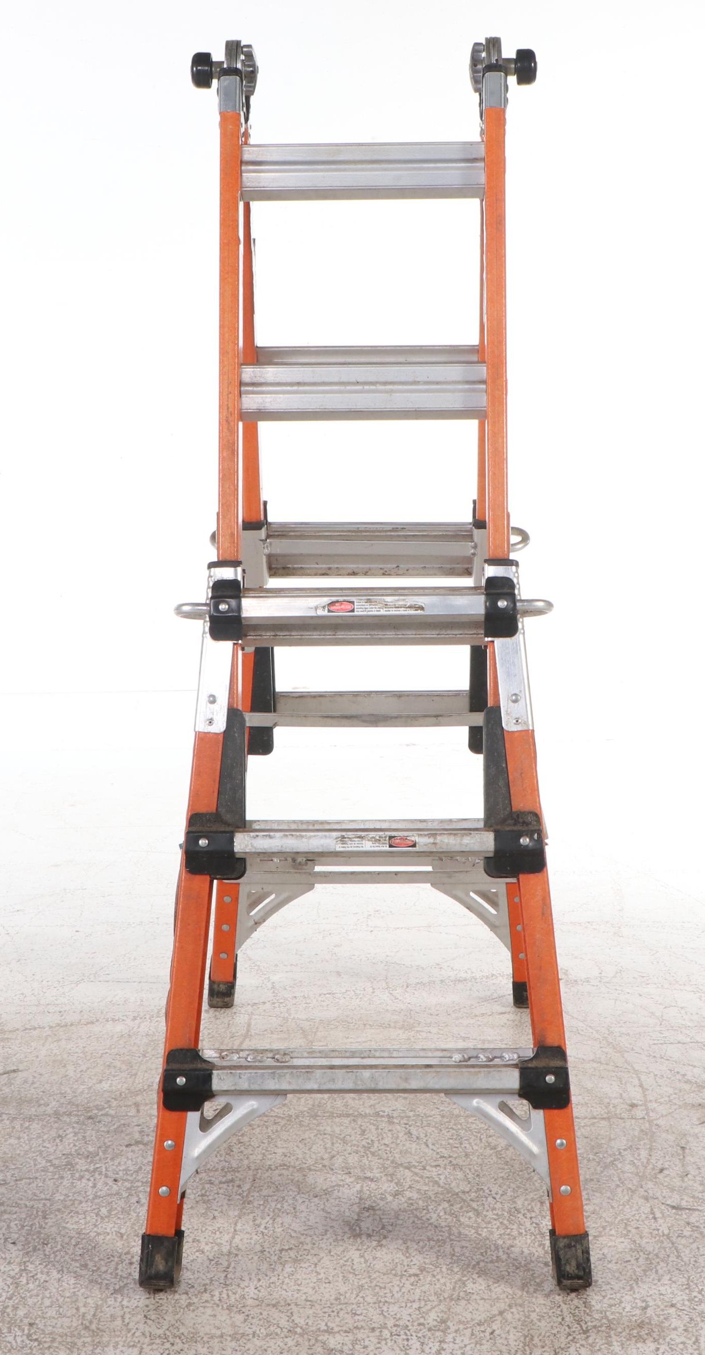Multipurpose Fiberglass and Aluminum Ladder