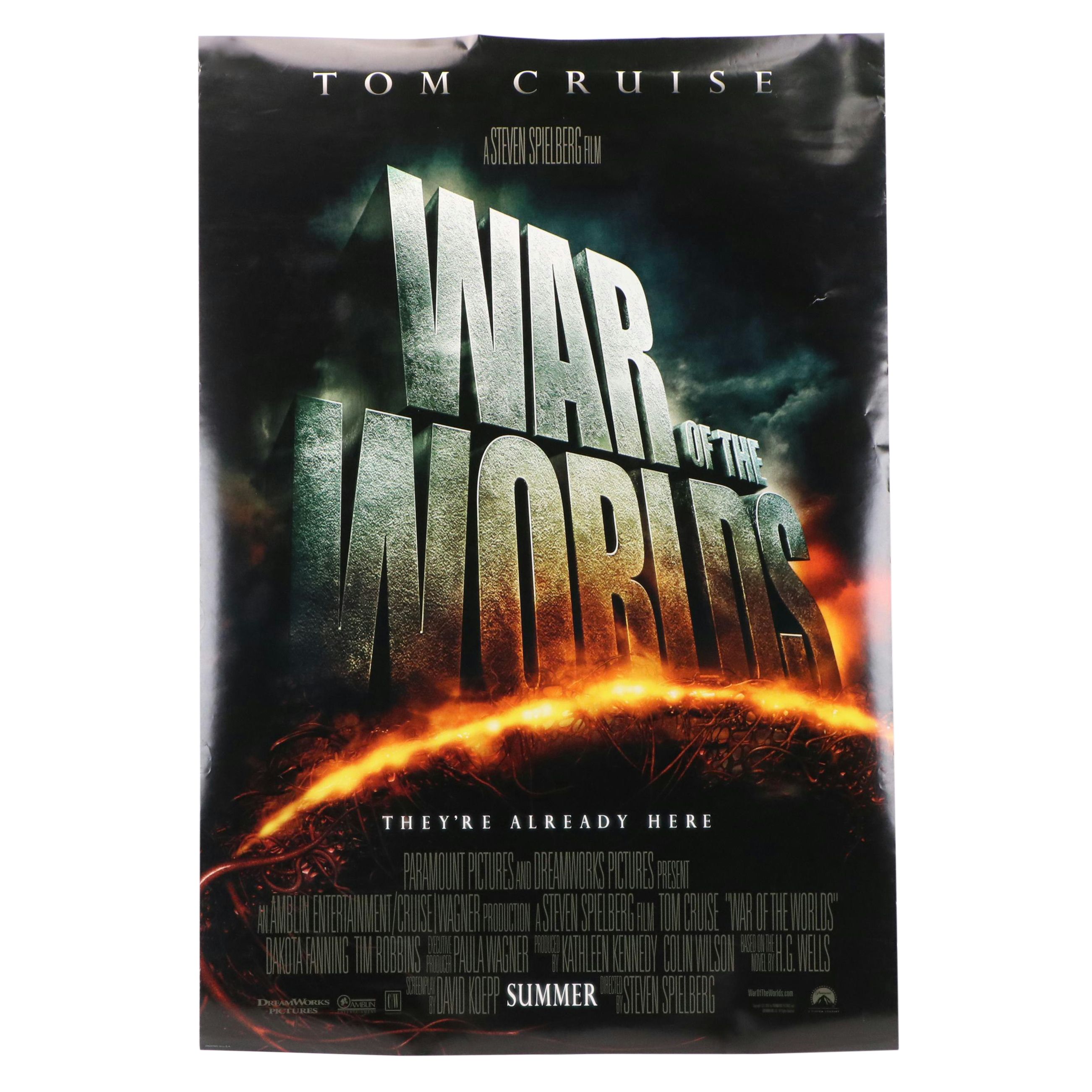 "War of the Worlds" Offset Lithograph Movie Posters, 2005