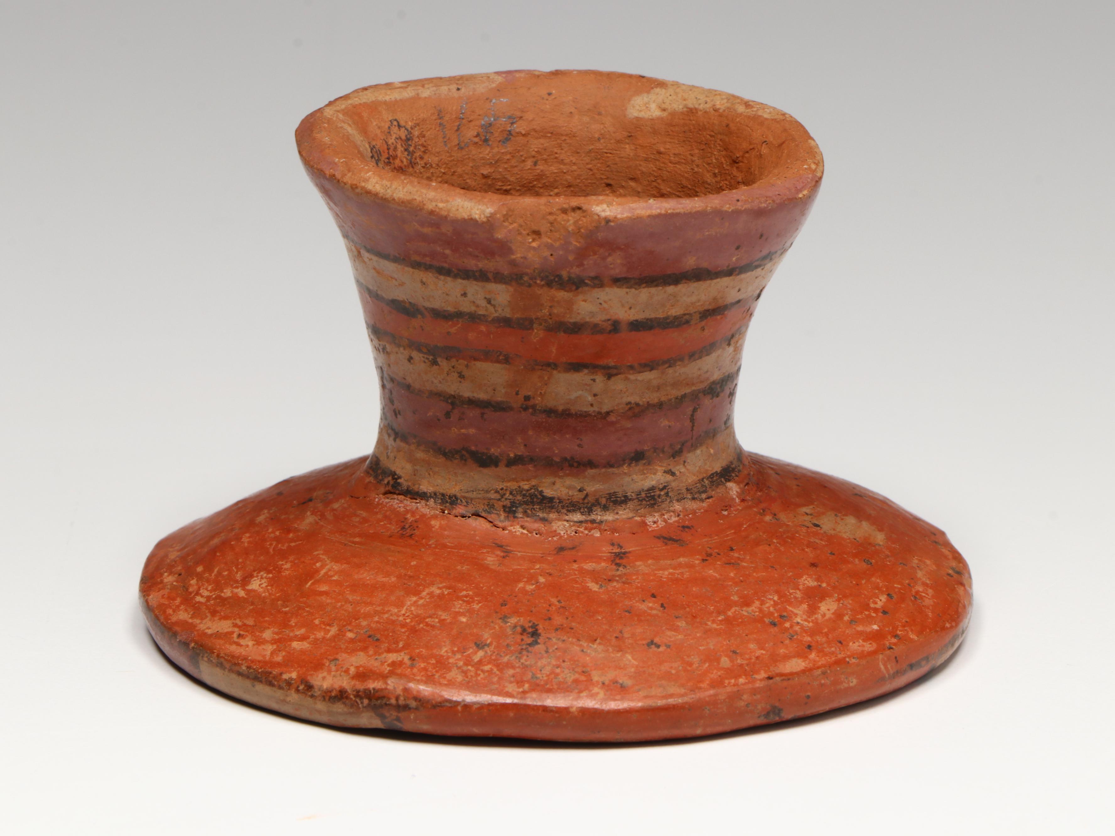 Pre-Columbian Cocle Polychrome Pottery Vessels, Circa 600–900 CE