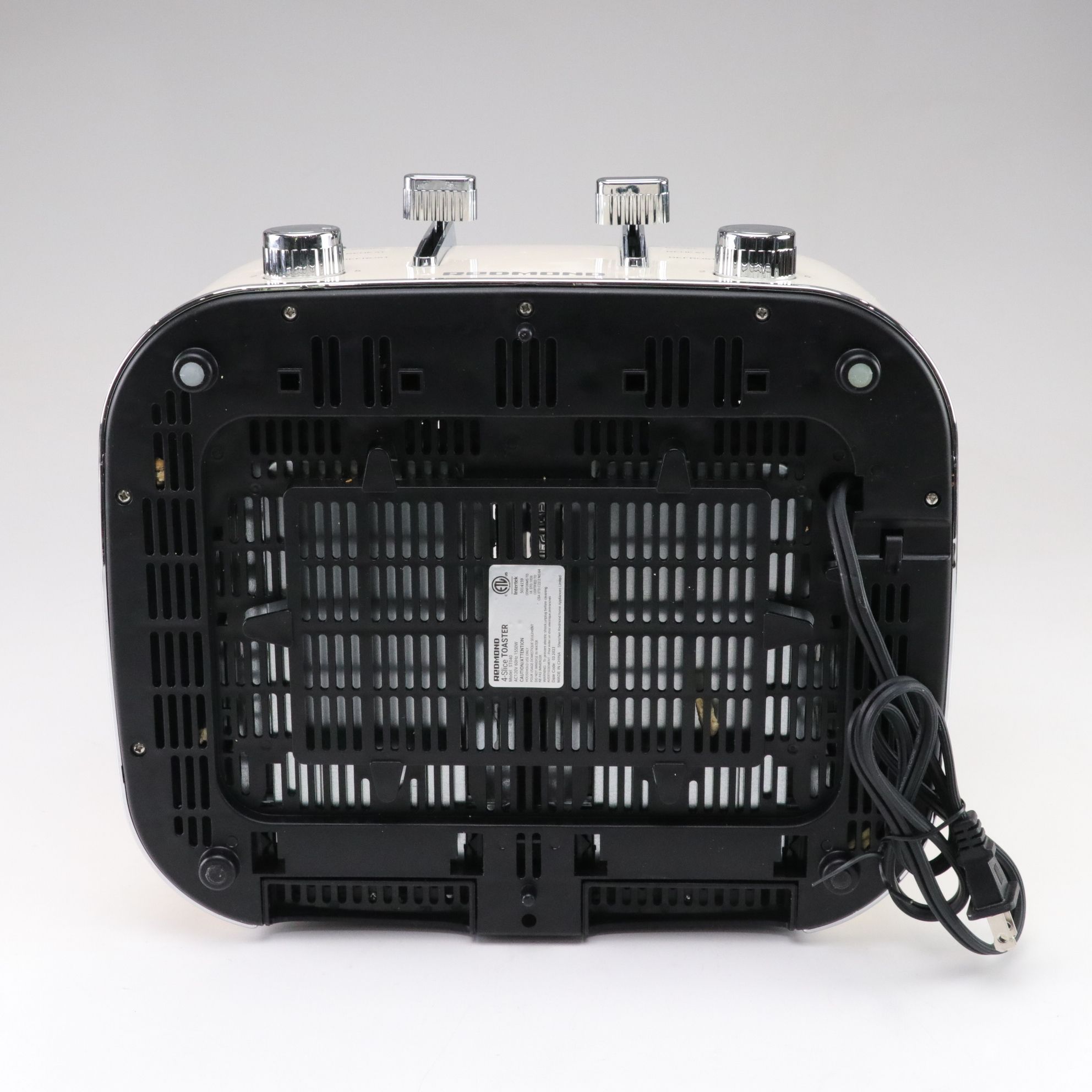 Redmond Retro Stainless Steel Four-Slice Toaster