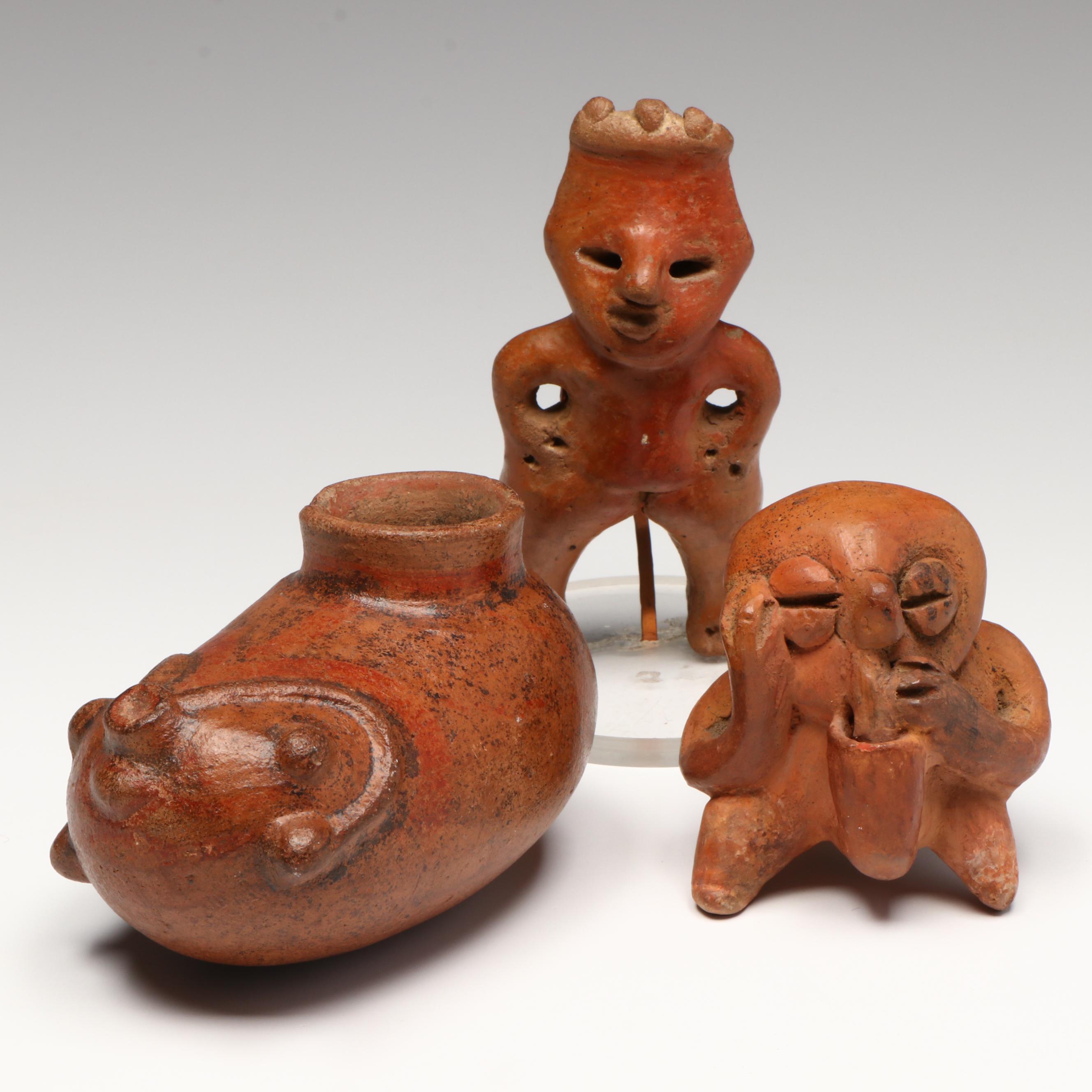 Pre-Columbian Cost Rican Polychrome Pottery, Circa 600–900 CE