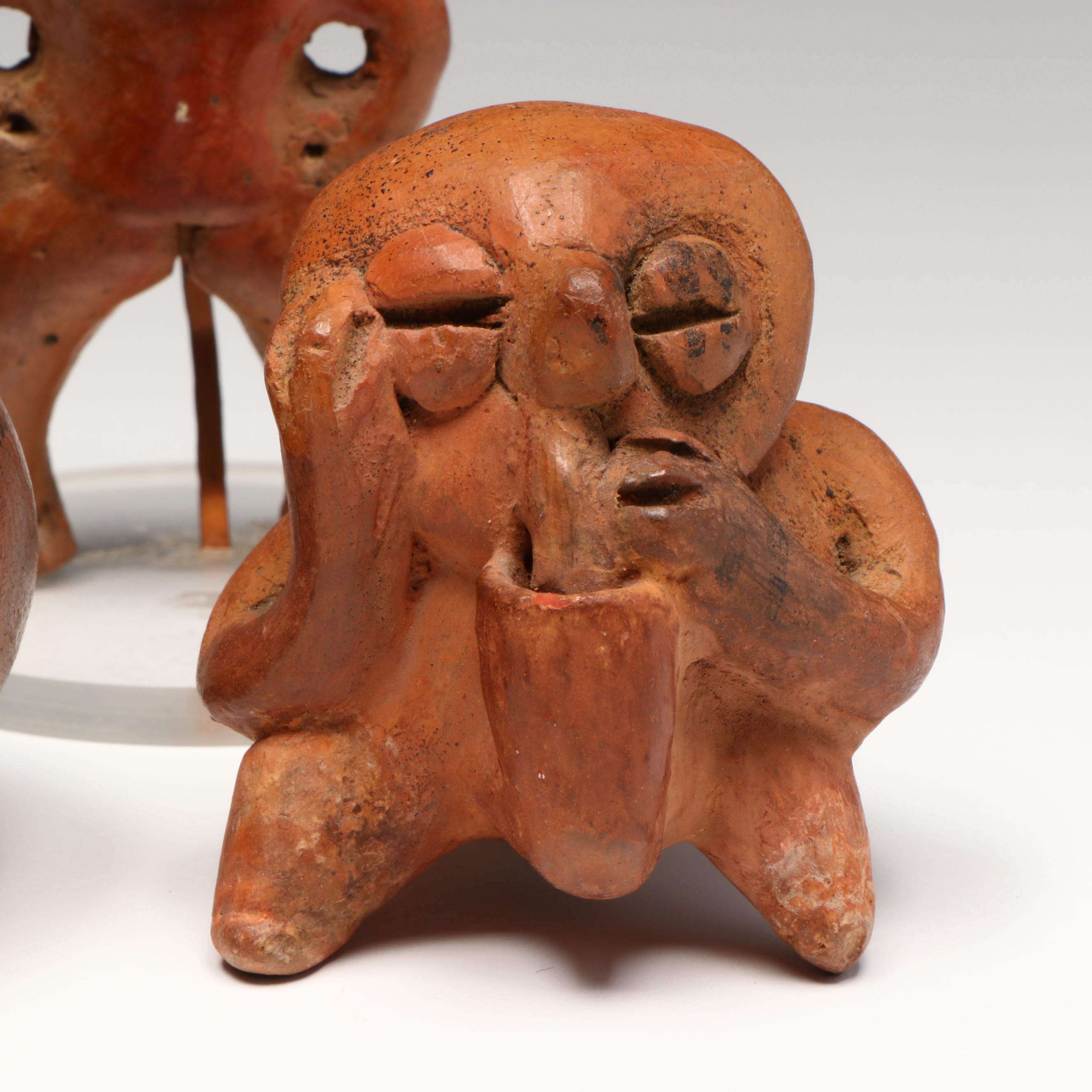 Pre-Columbian Cost Rican Polychrome Pottery, Circa 600–900 CE