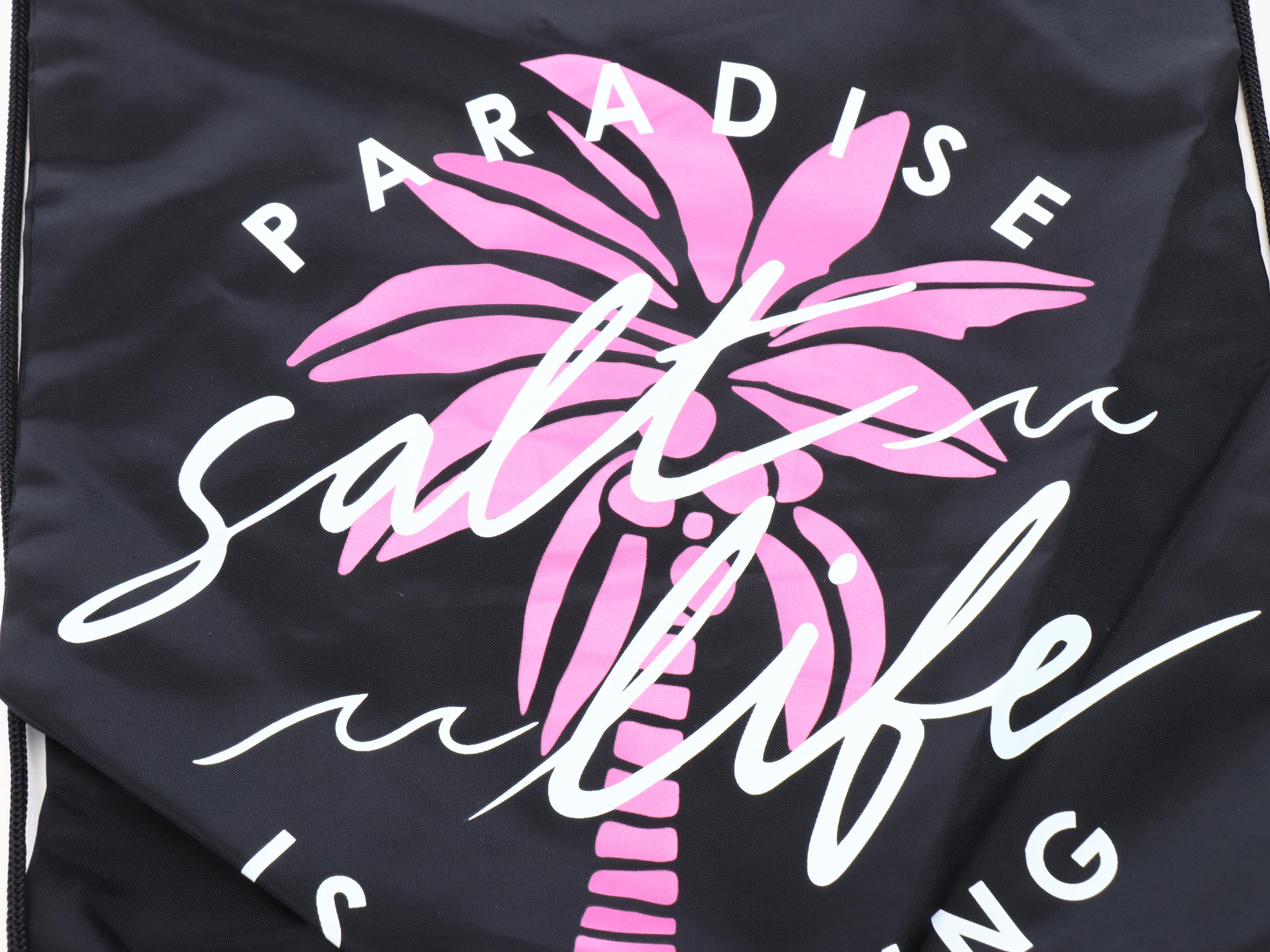 "Martha's Vineyard" Wool Beach Blanket & "Salt Life" Polyester Drawstring Bags