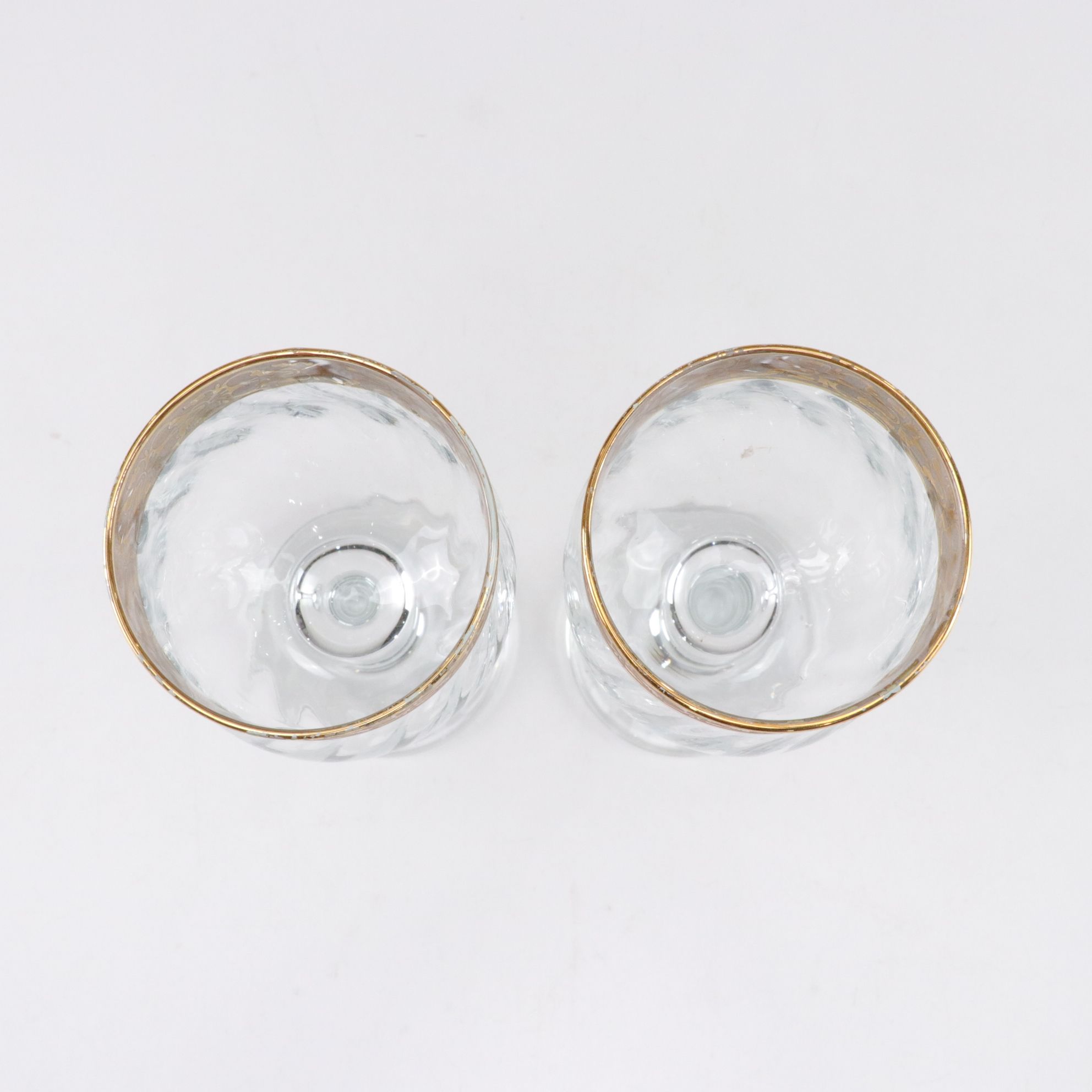 Corelle by Corning "Butterfly Gold" with Italian Crystal Stemware