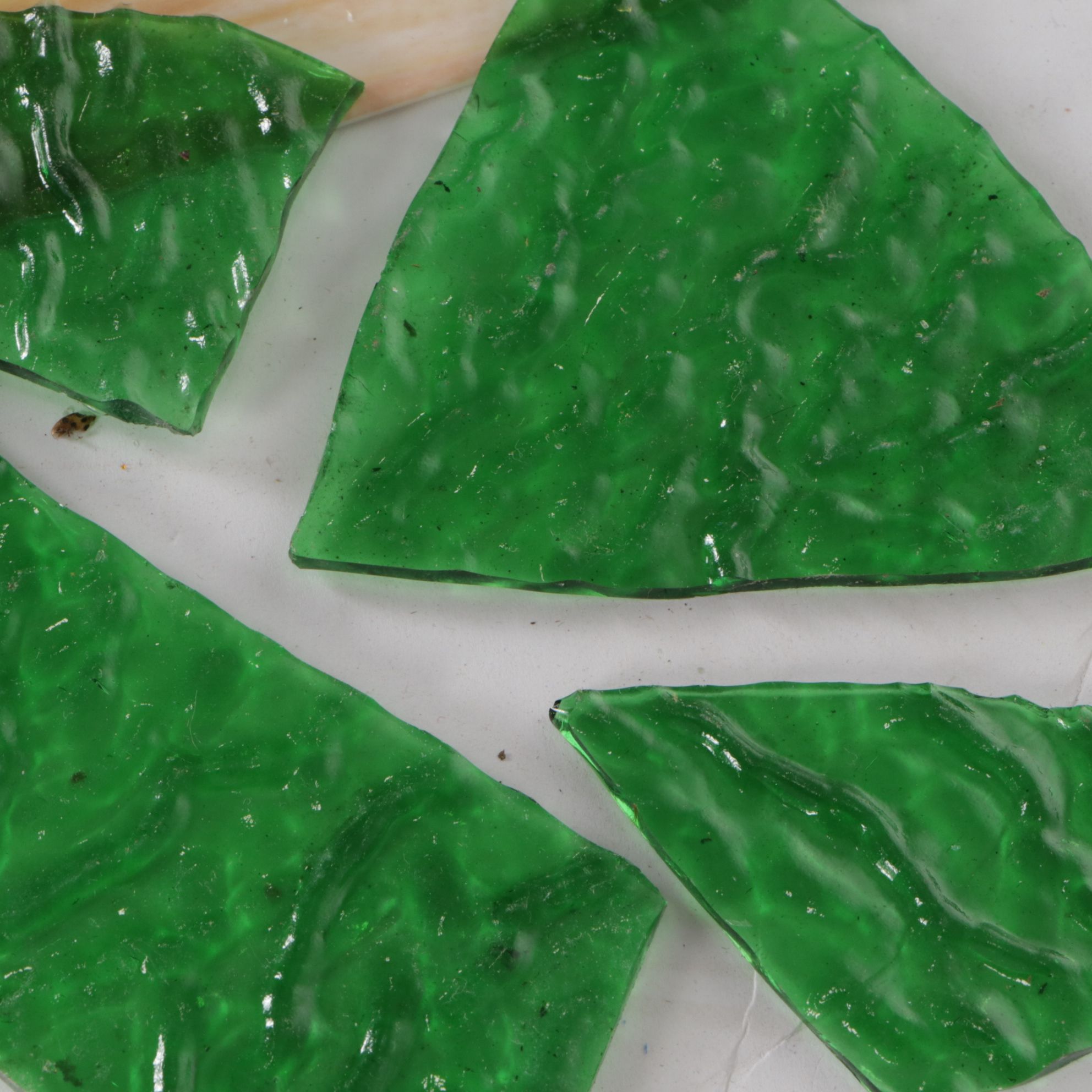 Stained Glass Scrap Mosaic and Full Sheet Craft Materials